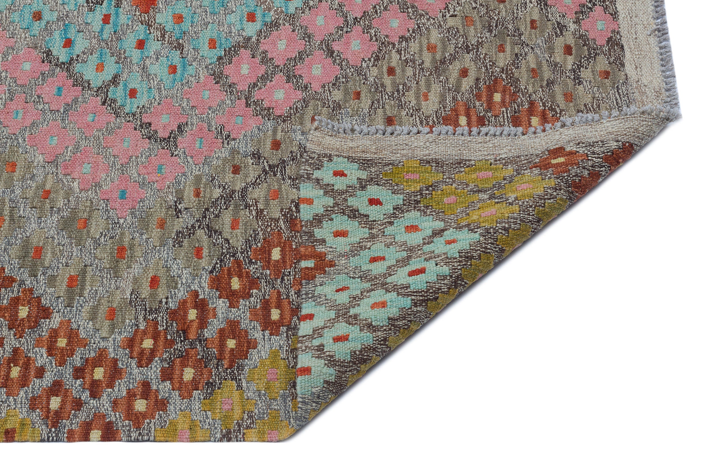 Naturel Over Dyed Kandahar Rug 6'0'' x 7'11'' ft 184 x 242 cm