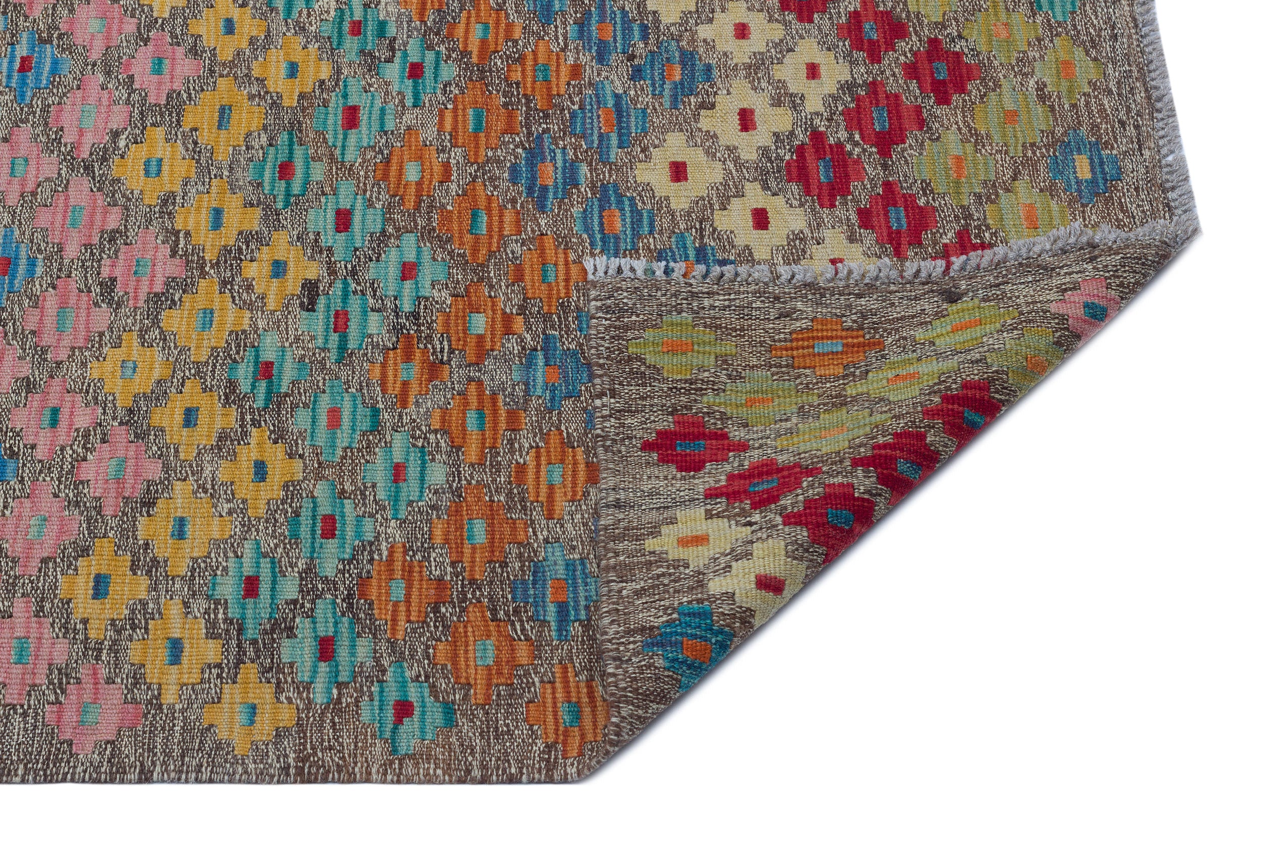 Naturel Over Dyed Kandahar Rug 6'0'' x 7'11'' ft 183 x 242 cm