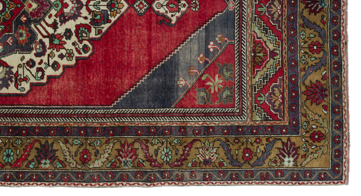 Natural Anatolium Turkish Vintage Rug 5'1'' x 9'8'' ft 155 x 295 cm