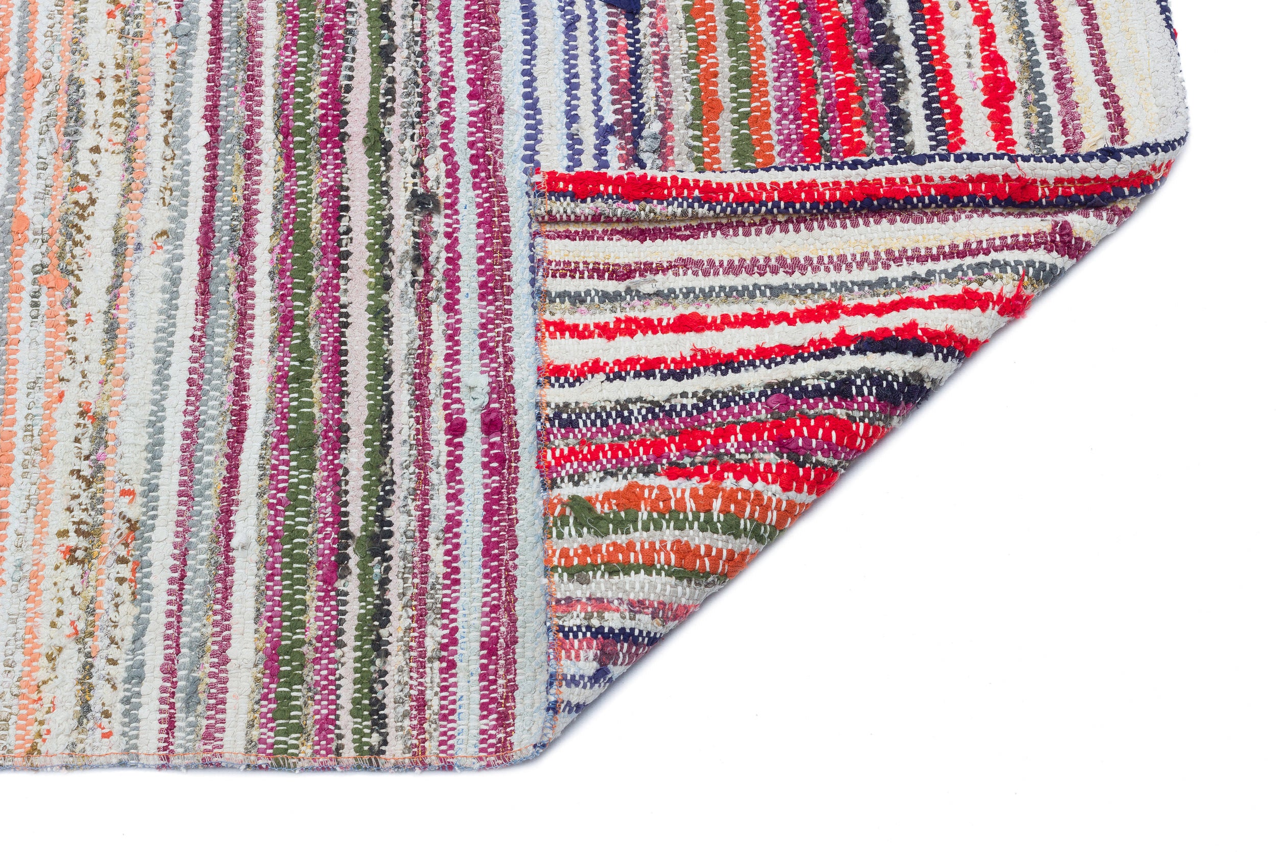 Chaput Over Dyed Kilim Rug 5'7'' x 6'11'' ft 171 x 210 cm