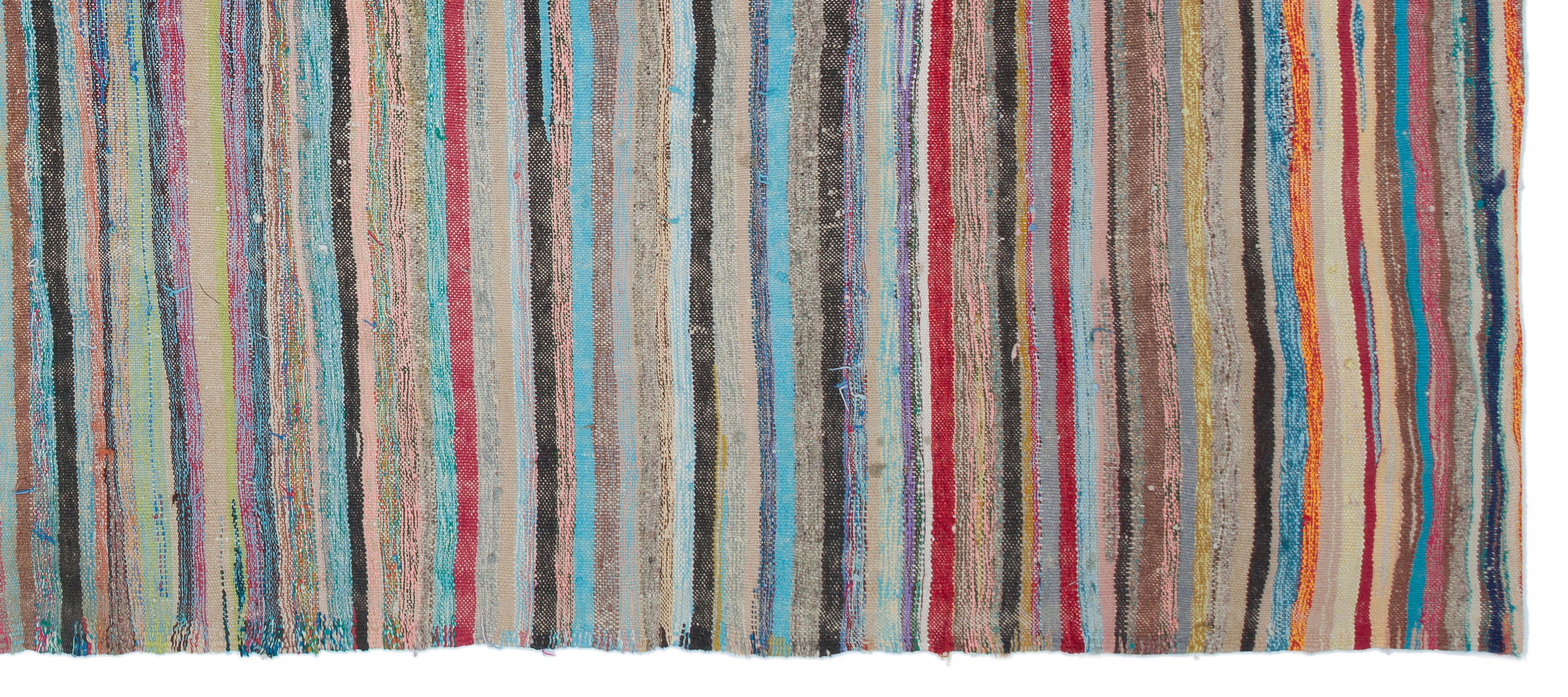 Chaput Over Dyed Kilim Rug 4'10'' x 11'1'' ft 148 x 337 cm