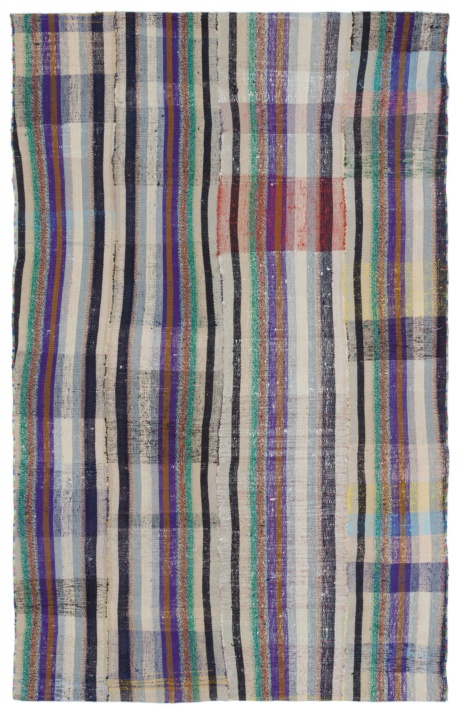 Chaput Over Dyed Kilim Rug 4'10'' x 7'7'' ft 147 x 230 cm