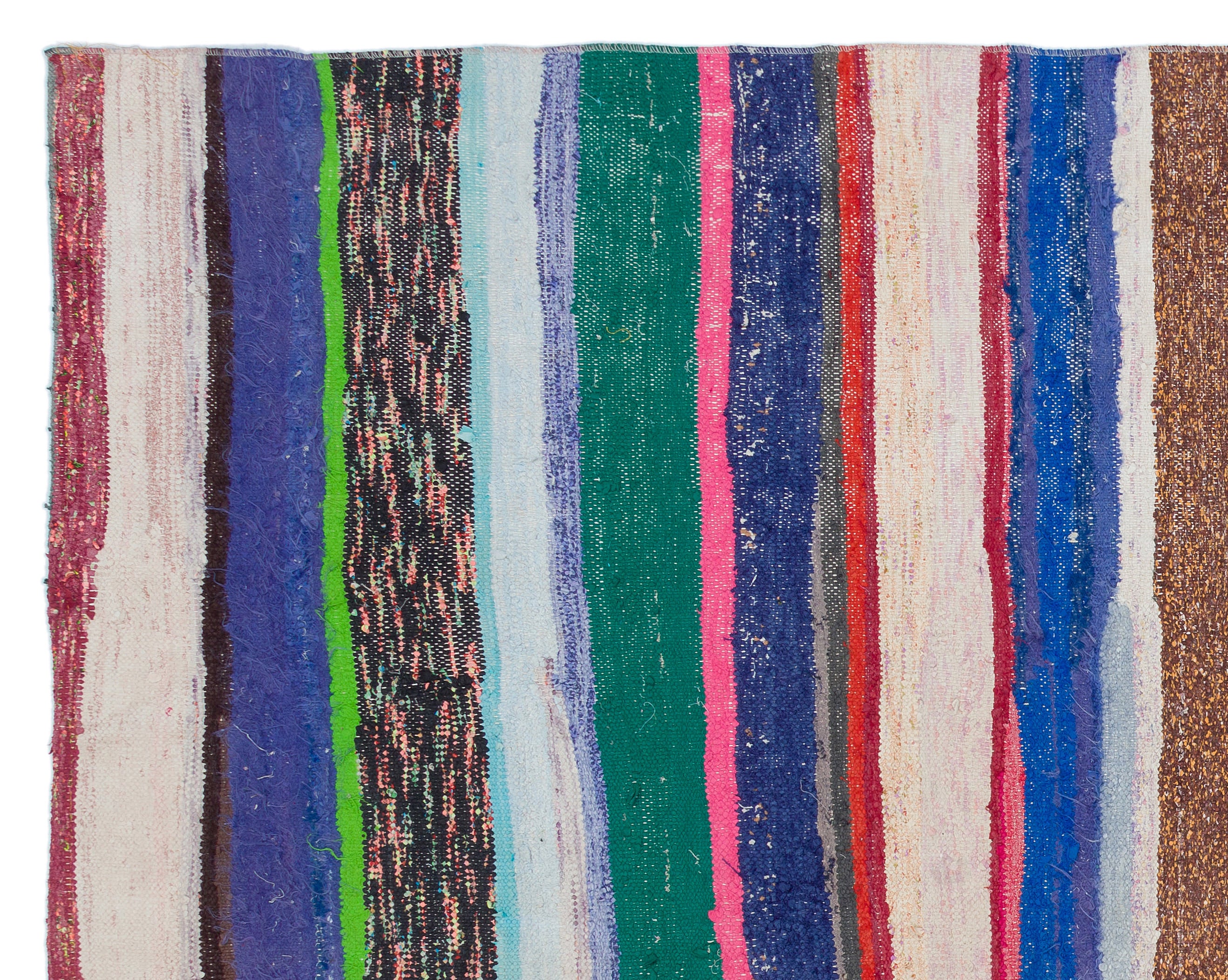 Chaput Over Dyed Kilim Rug 6'2'' x 7'7'' ft 187 x 230 cm
