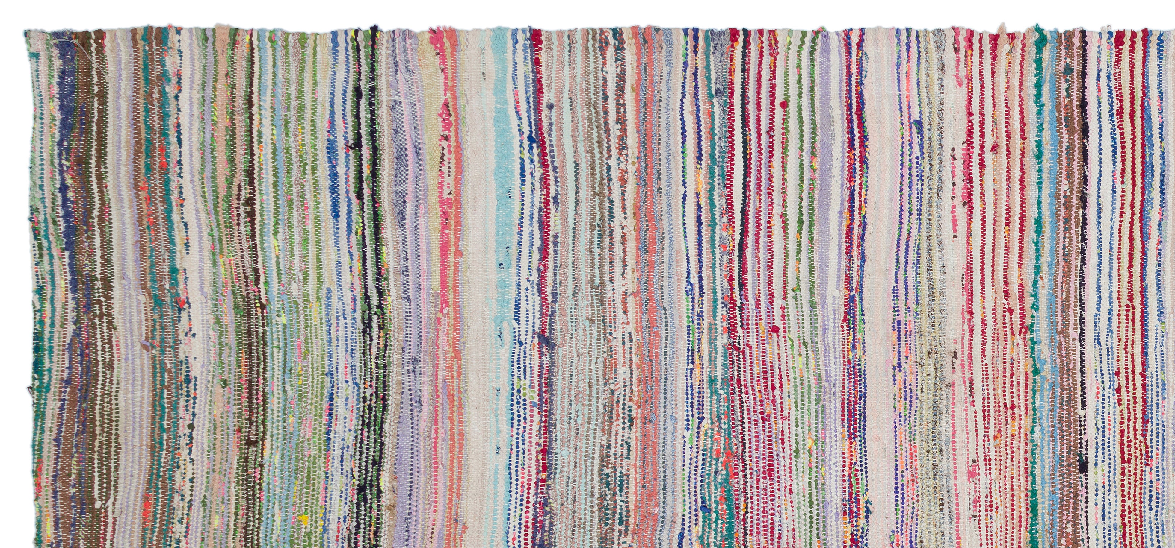 Chaput Over Dyed Kilim Rug 5'4'' x 11'5'' ft 162 x 347 cm