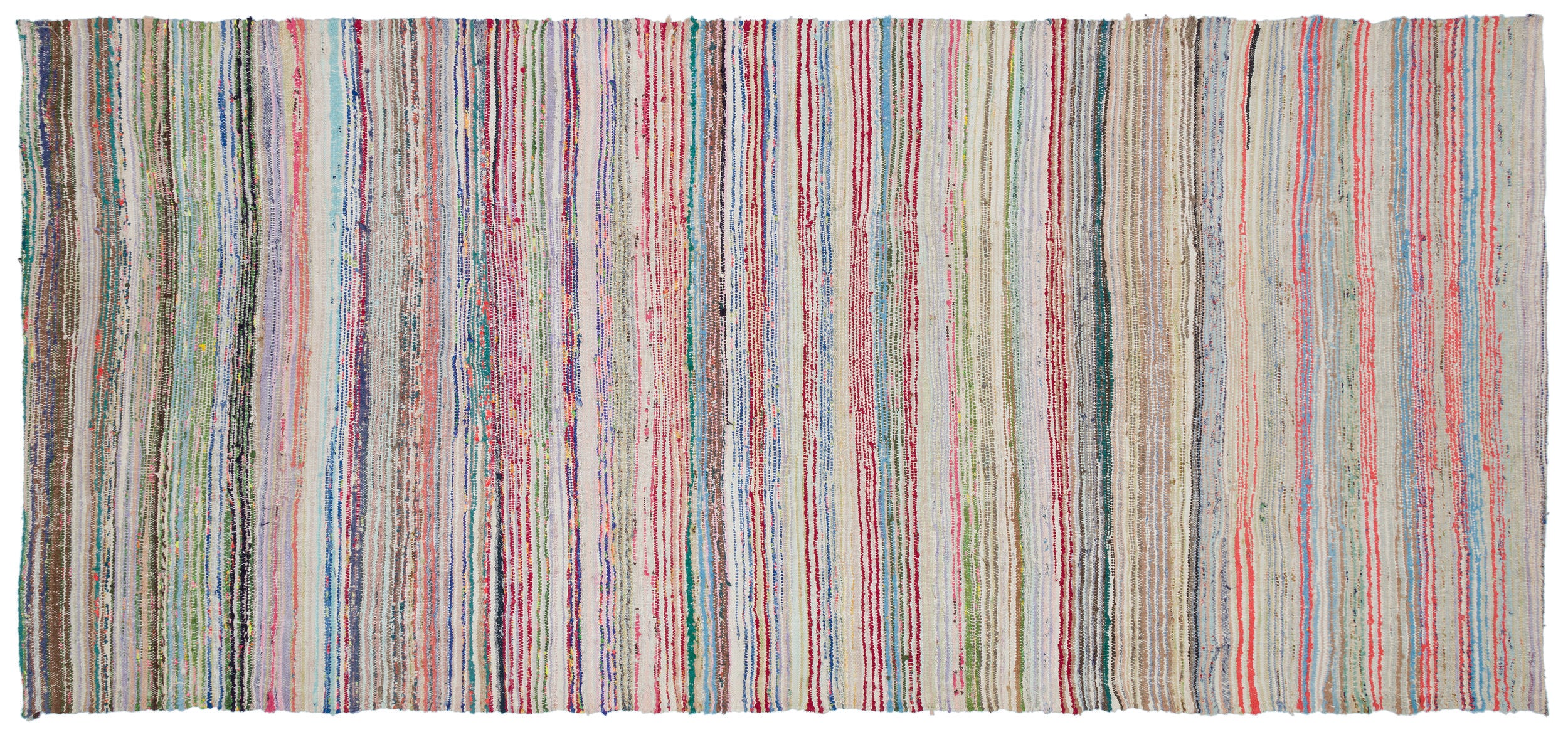 Chaput Over Dyed Kilim Rug 5'4'' x 11'5'' ft 162 x 347 cm