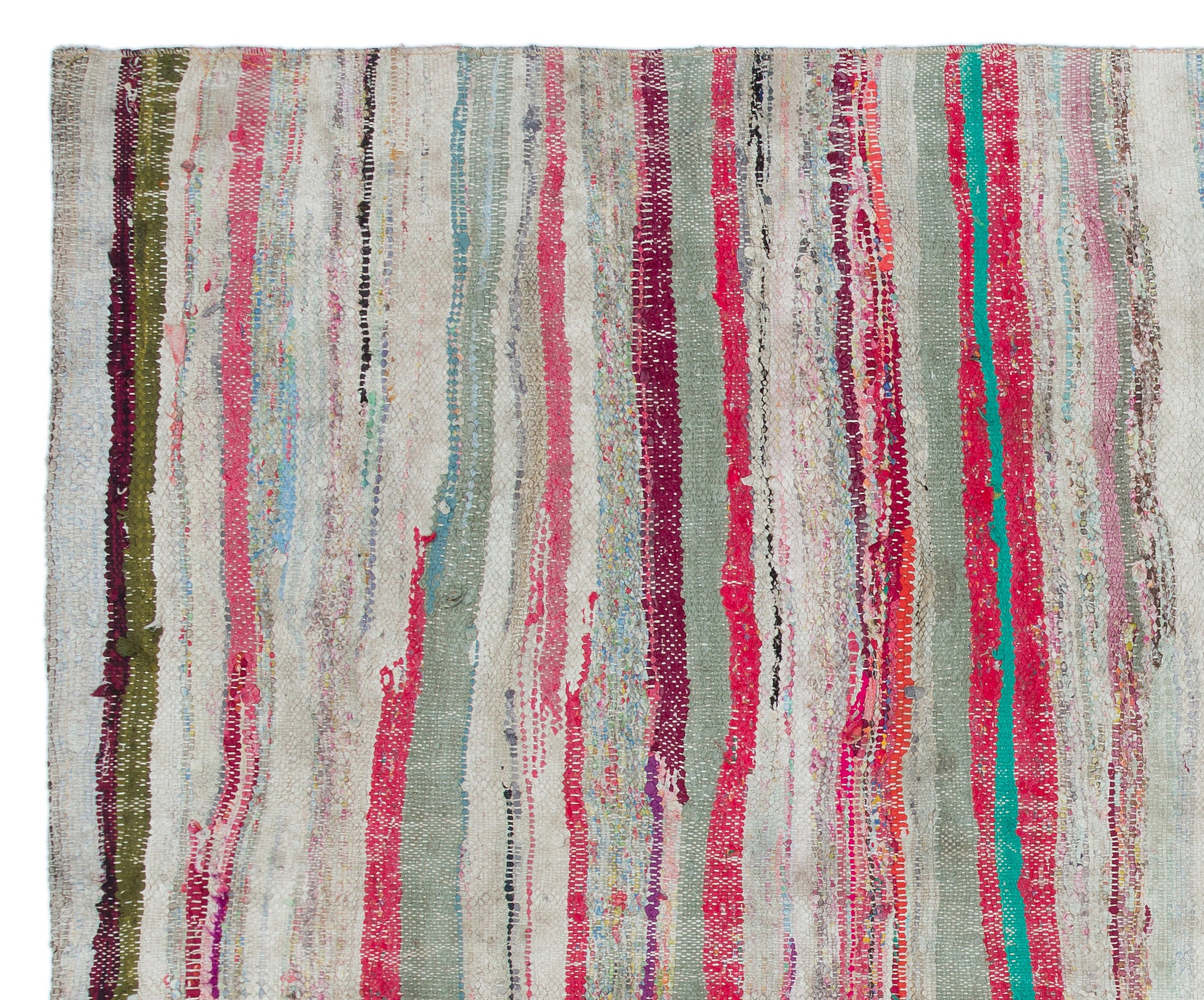 Chaput Over Dyed Kilim Rug 5'5'' x 6'5'' ft 166 x 196 cm