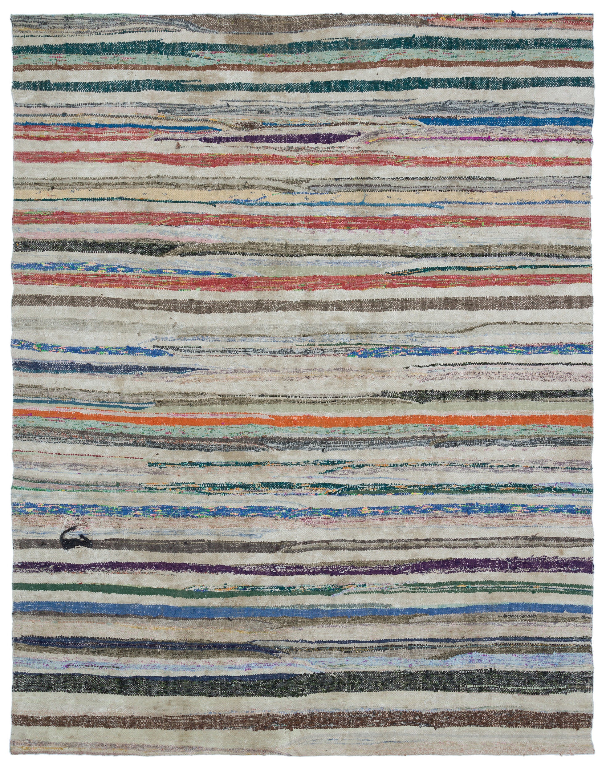 Chaput Over Dyed Kilim Rug 6'9'' x 8'4'' ft 207 x 255 cm