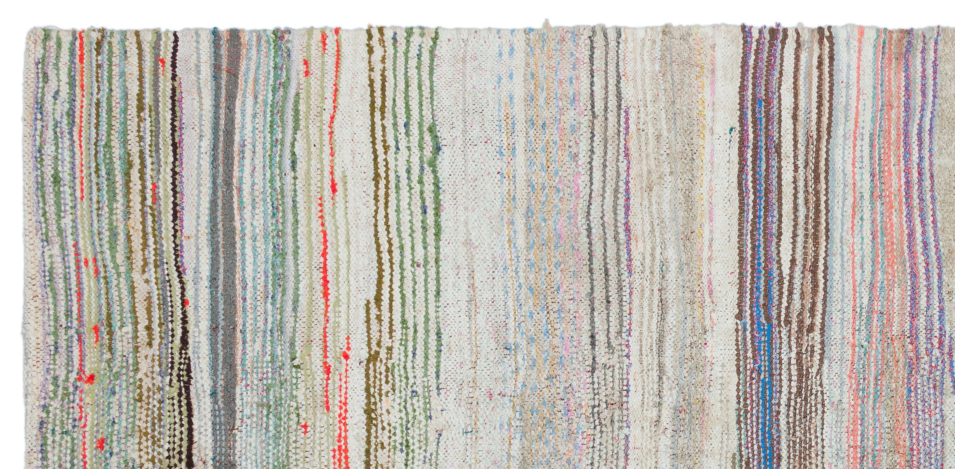 Chaput Over Dyed Kilim Rug 4'7'' x 9'3'' ft 140 x 283 cm