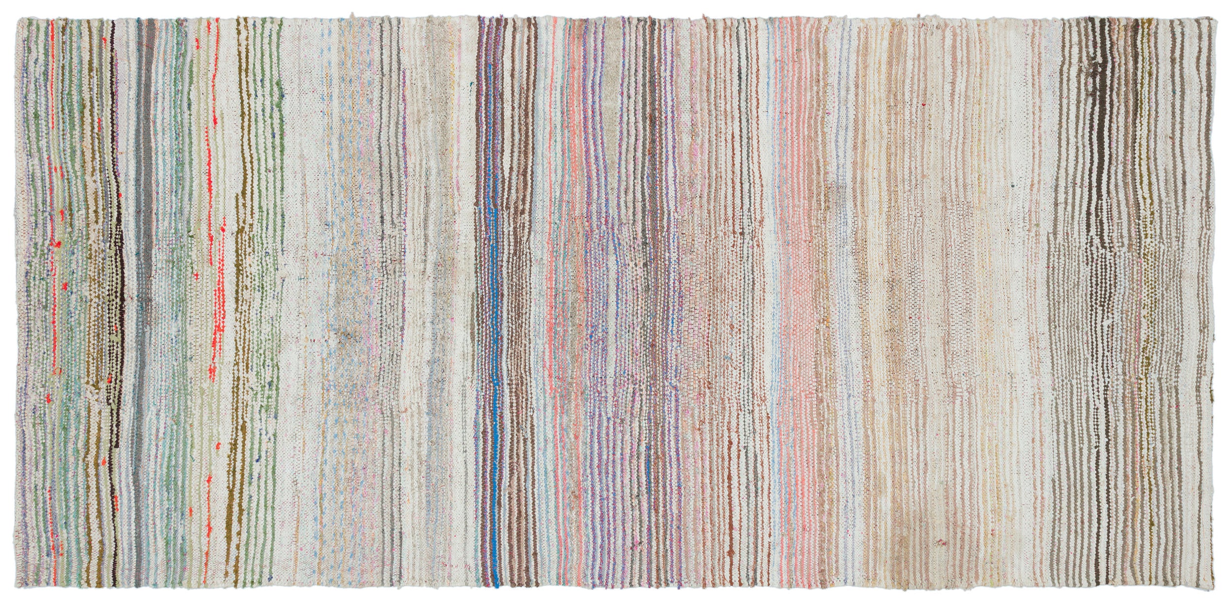 Chaput Over Dyed Kilim Rug 4'7'' x 9'3'' ft 140 x 283 cm