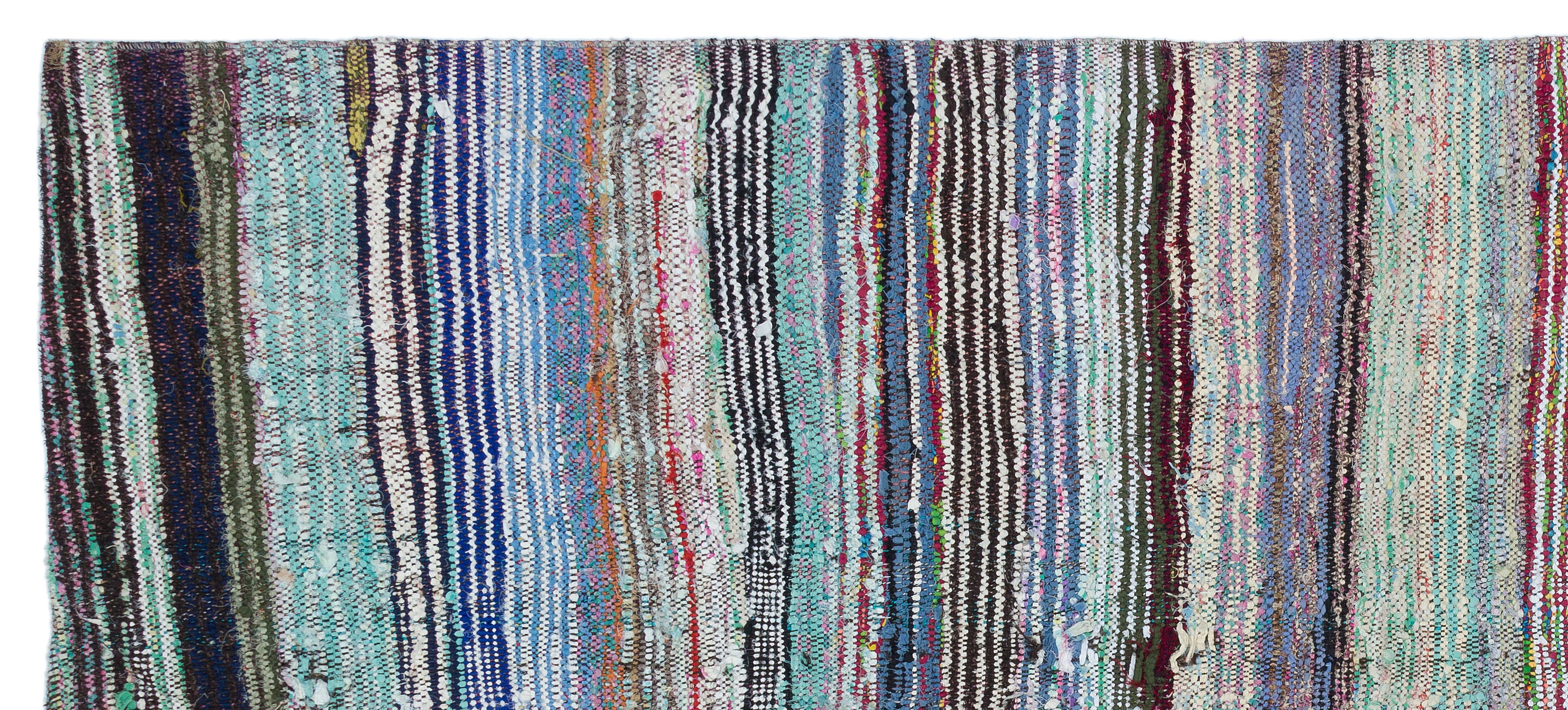 Chaput Over Dyed Kilim Rug 4'4'' x 9'6'' ft 132 x 290 cm