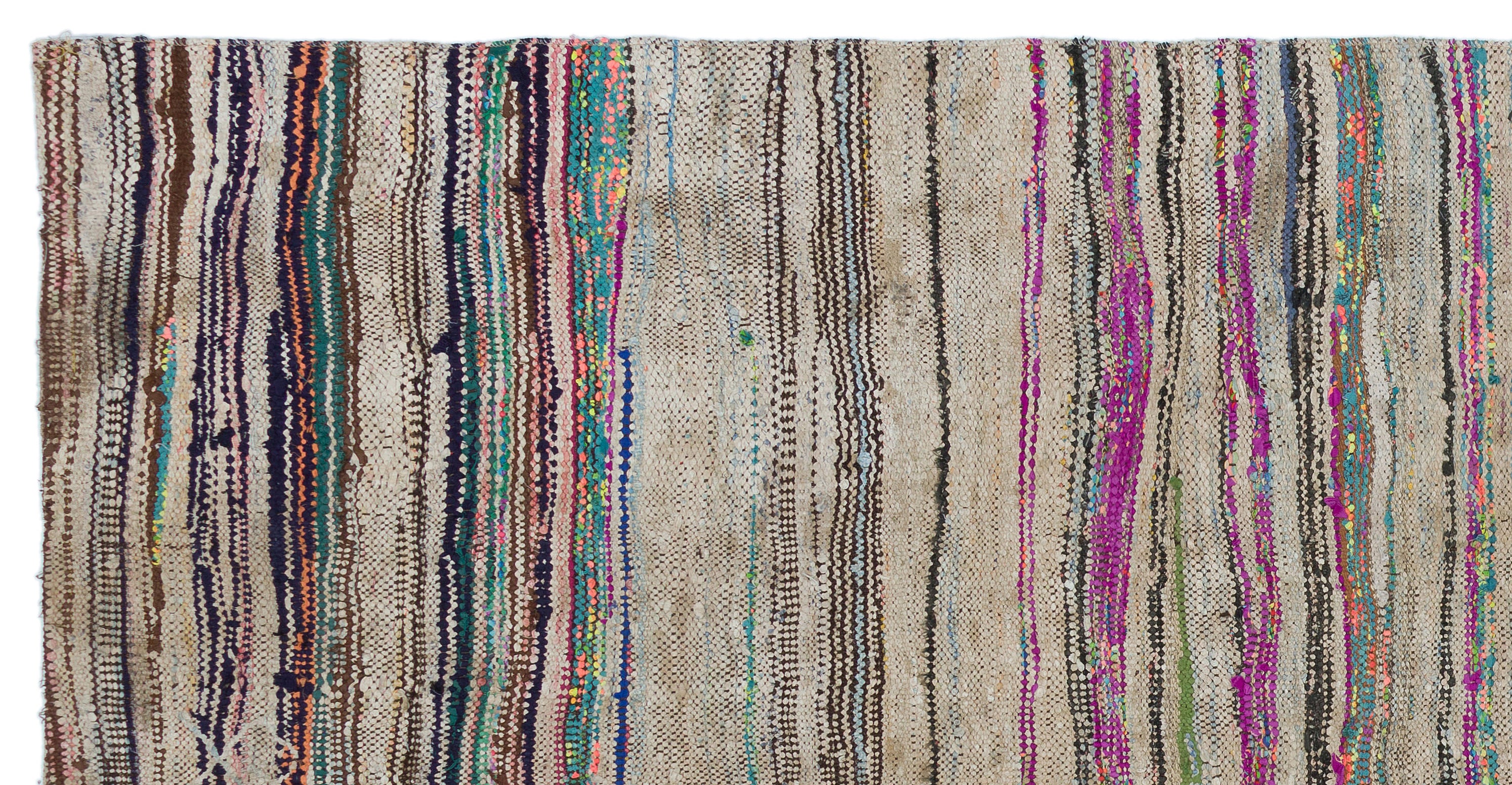 Chaput Over Dyed Kilim Rug 4'6'' x 8'4'' ft 138 x 255 cm