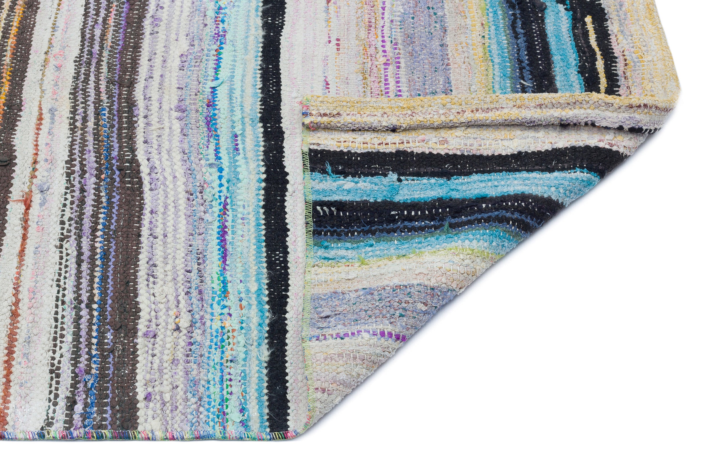 Chaput Over Dyed Kilim Rug 5'3'' x 6'11'' ft 160 x 210 cm