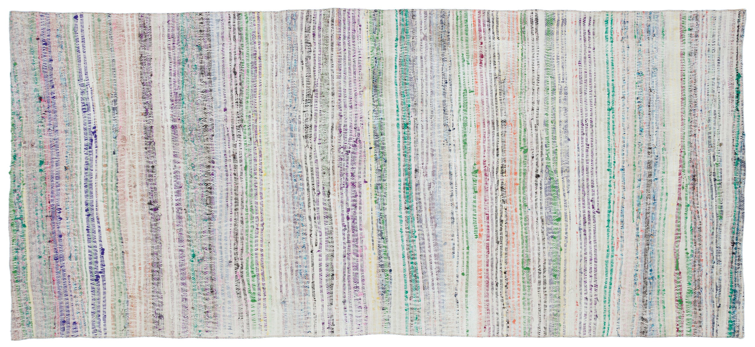 Chaput Over Dyed Kilim Rug 4'7'' x 10'2'' ft 140 x 310 cm