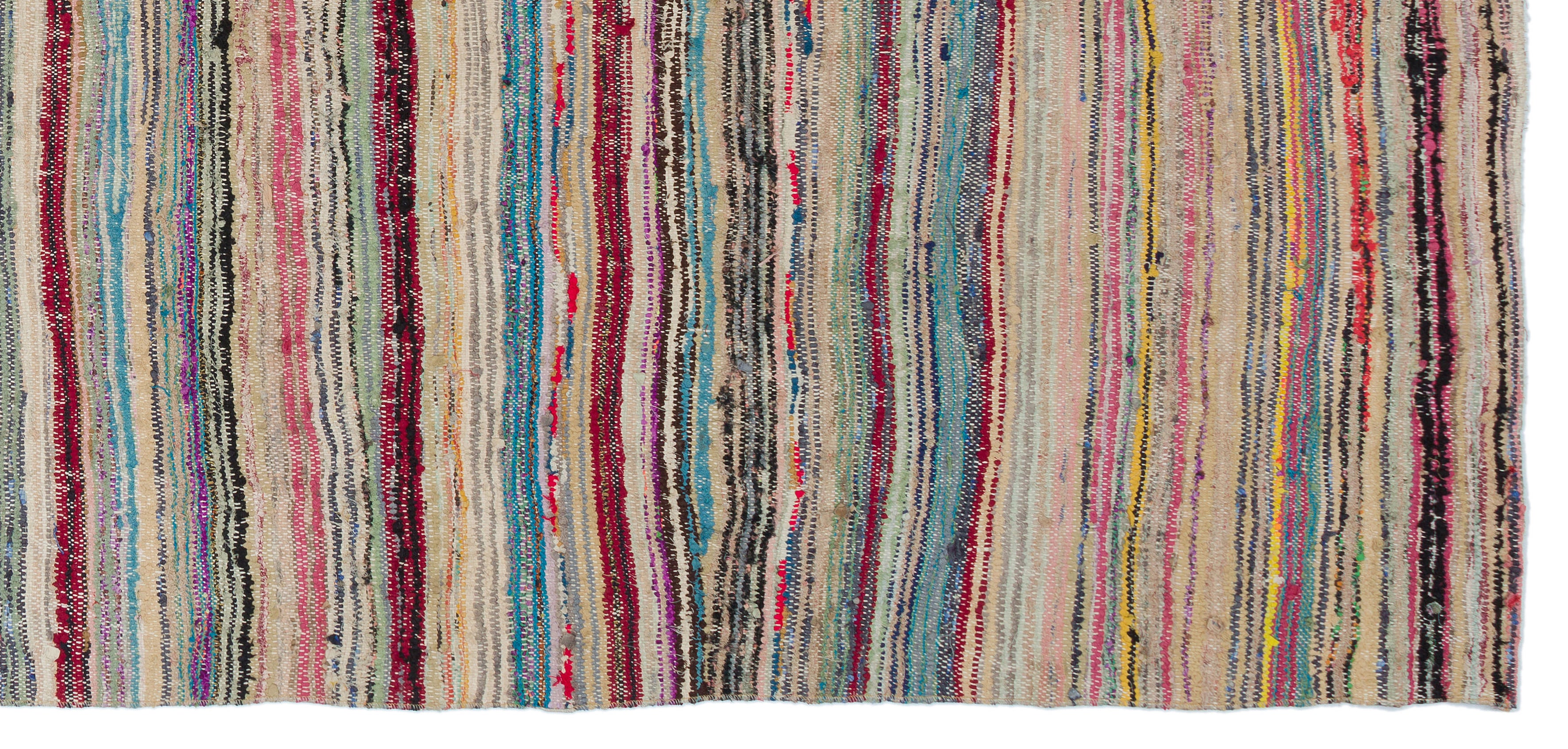 Chaput Over Dyed Kilim Rug 4'10'' x 10'6'' ft 147 x 320 cm