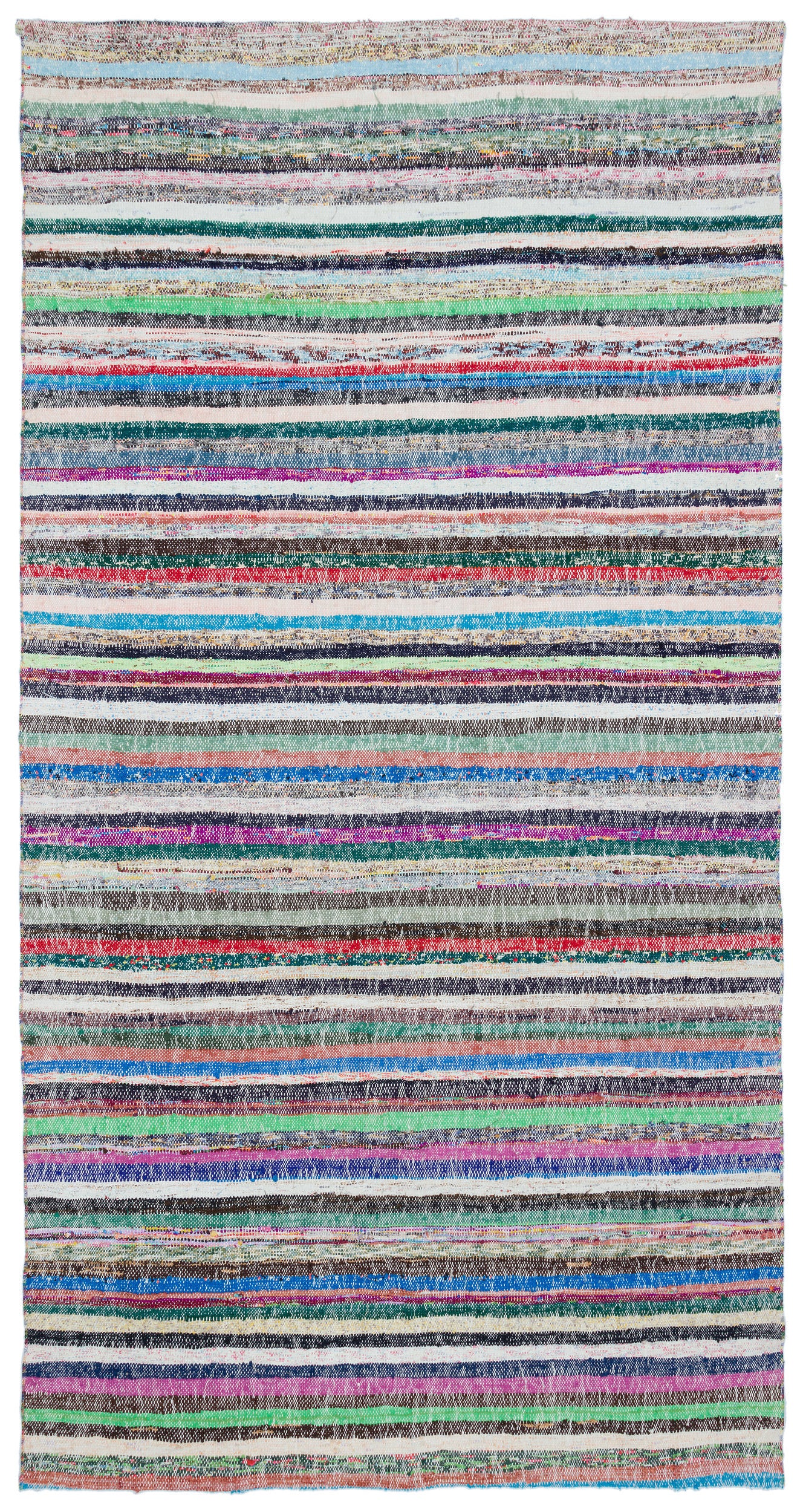 Chaput Over Dyed Kilim Rug 5'6'' x 10'3'' ft 168 x 312 cm