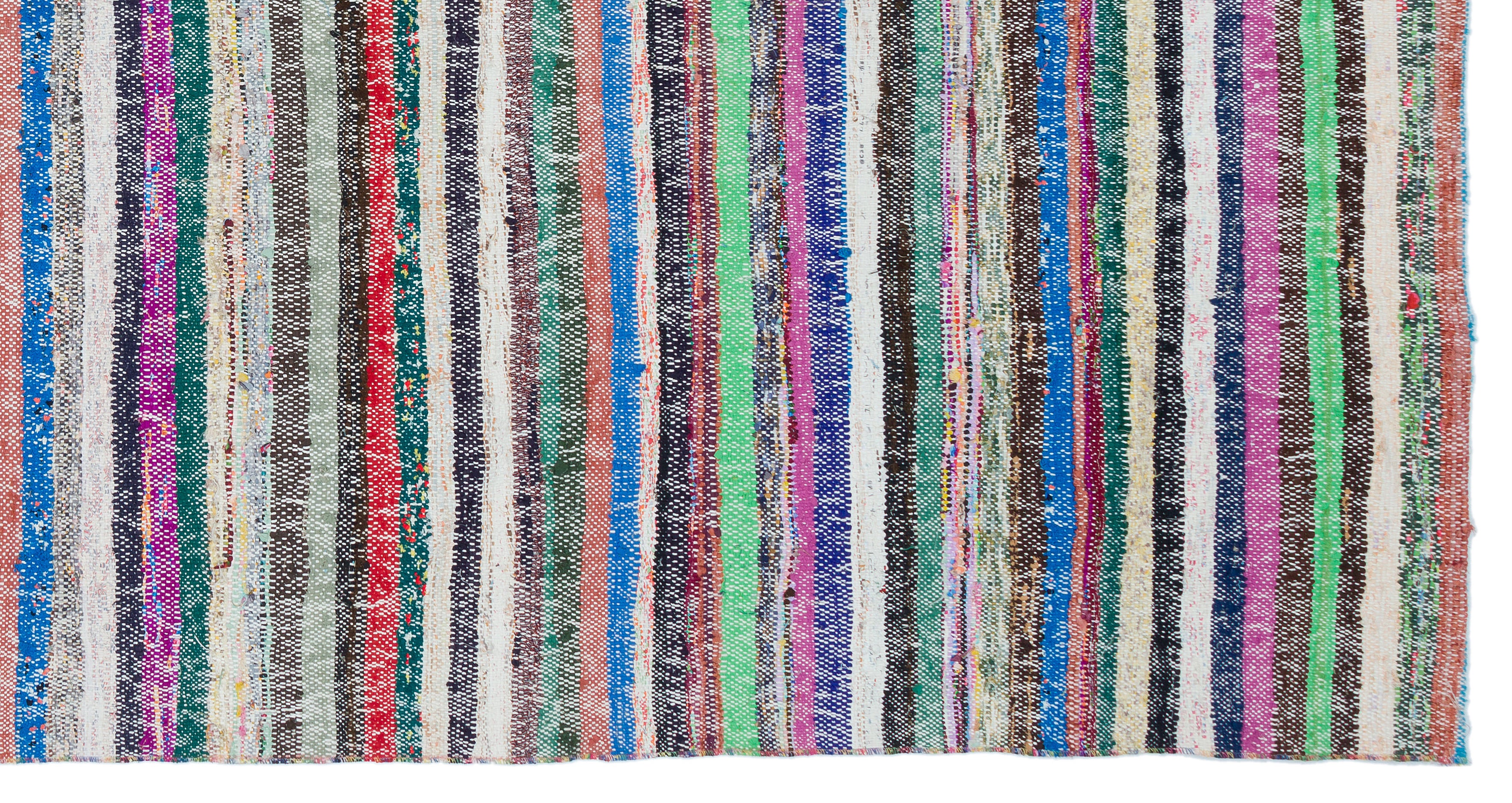 Chaput Over Dyed Kilim Rug 5'6'' x 10'3'' ft 168 x 312 cm