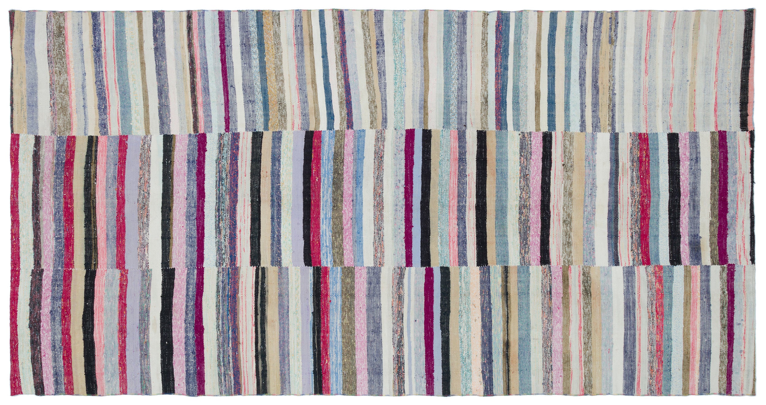 Chaput Over Dyed Kilim Rug 5'5'' x 9'11'' ft 166 x 303 cm