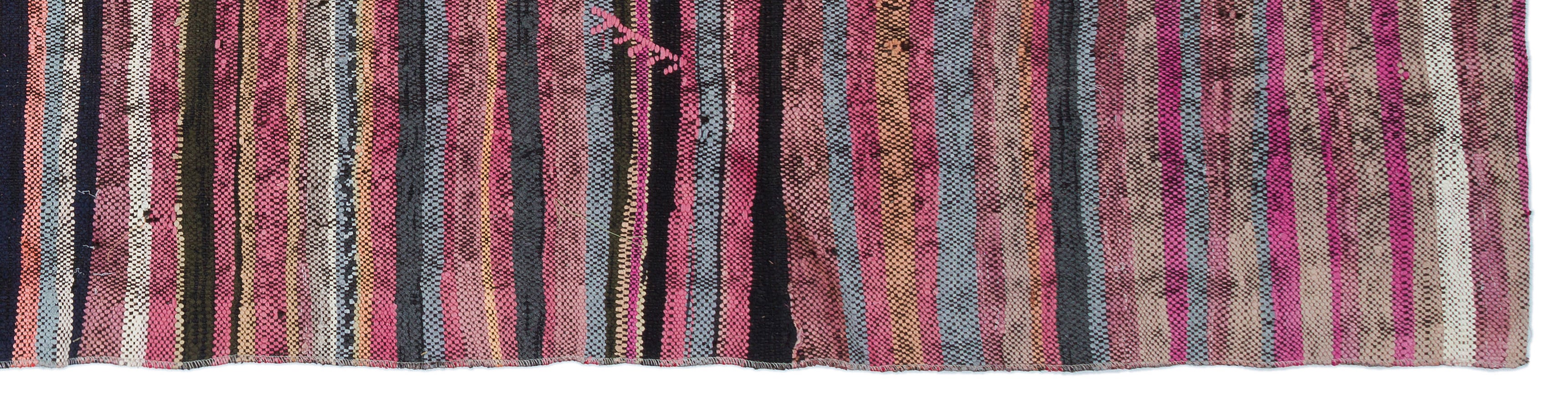 Chaput Over Dyed Kilim Rug 2'5'' x 10'1'' ft 74 x 307 cm