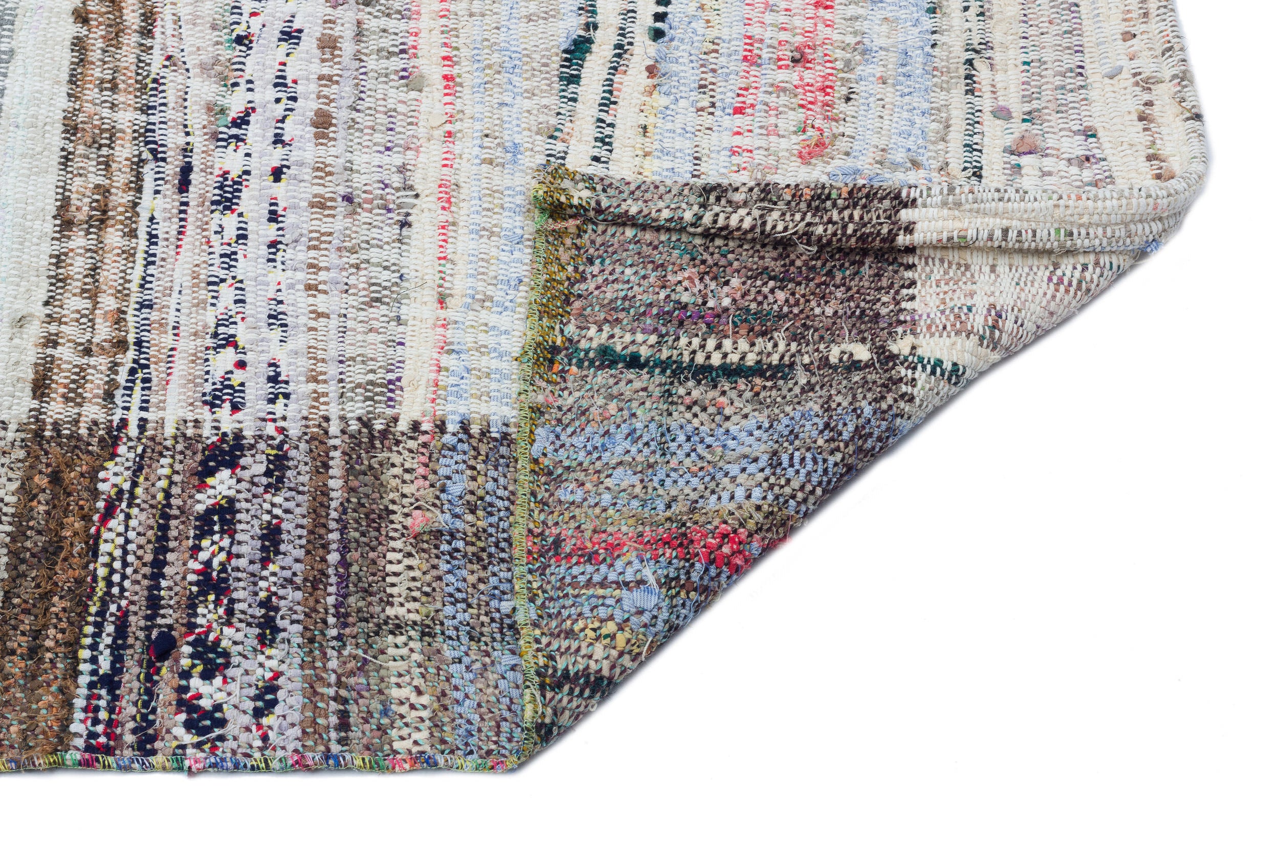 Chaput Over Dyed Kilim Rug 3'7'' x 11'5'' ft 110 x 347 cm