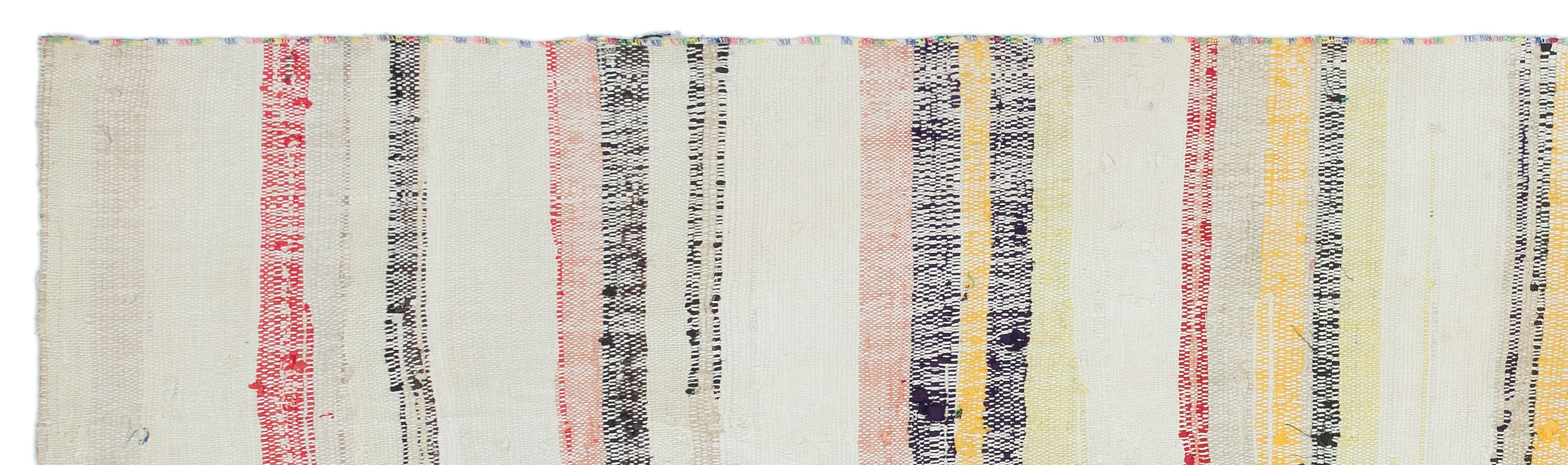 Chaput Over Dyed Kilim Rug 2'6'' x 9'1'' ft 77 x 278 cm