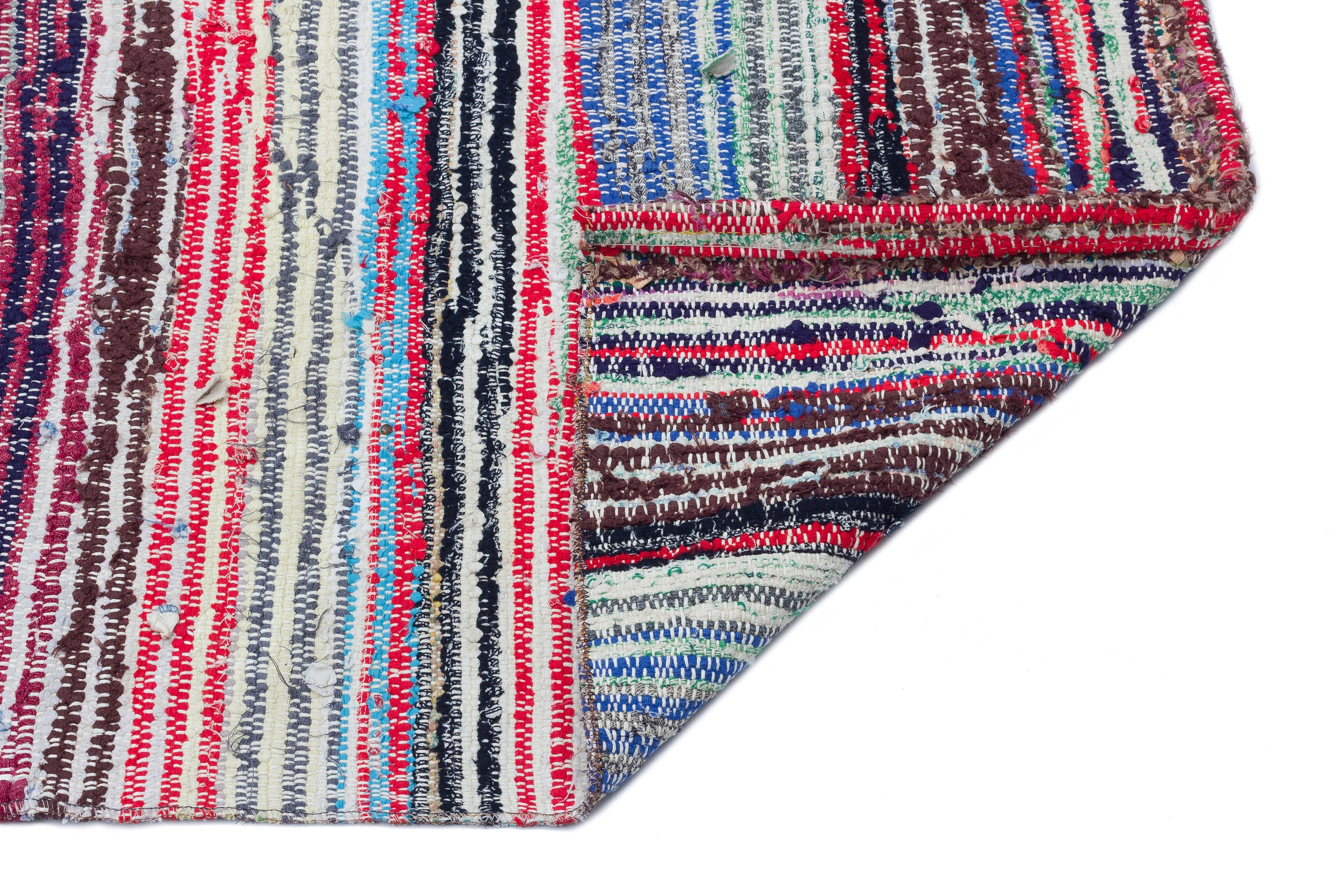 Chaput Over Dyed Kilim Rug 3'6'' x 10'6'' ft 106 x 320 cm