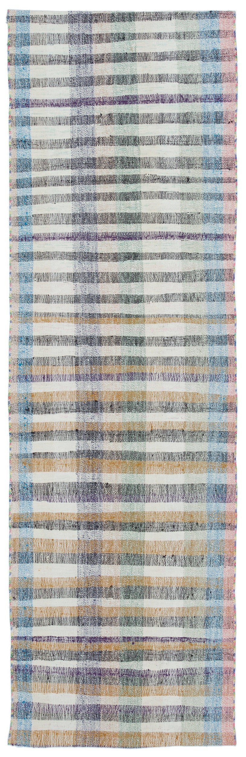 Chaput Over Dyed Kilim Rug 2'7'' x 8'7'' ft 80 x 261 cm