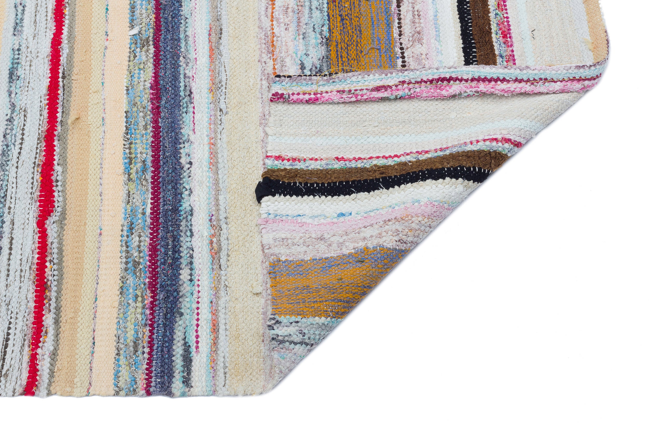 Chaput Over Dyed Kilim Rug 2'6'' x 6'7'' ft 76 x 201 cm