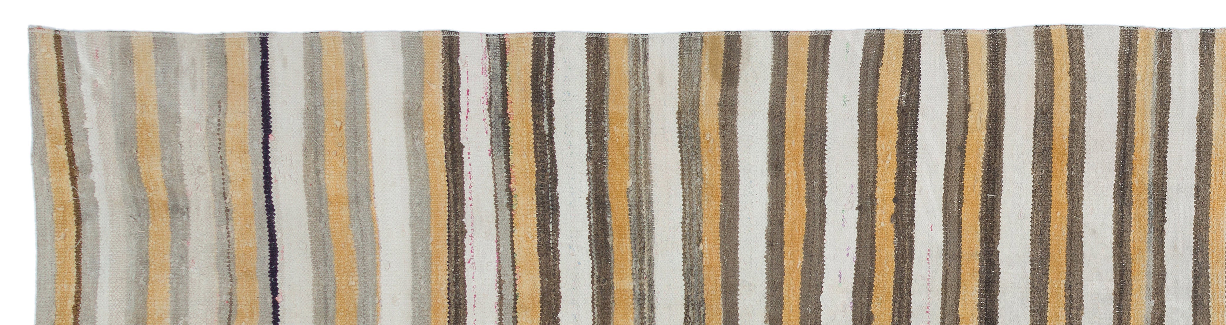 Chaput Over Dyed Kilim Rug 3'1'' x 12'1'' ft 95 x 368 cm