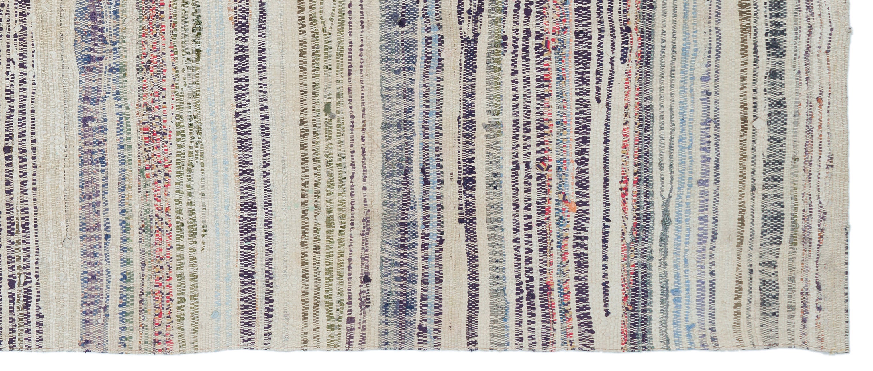Chaput Over Dyed Kilim Rug 3'9'' x 8'10'' ft 114 x 270 cm