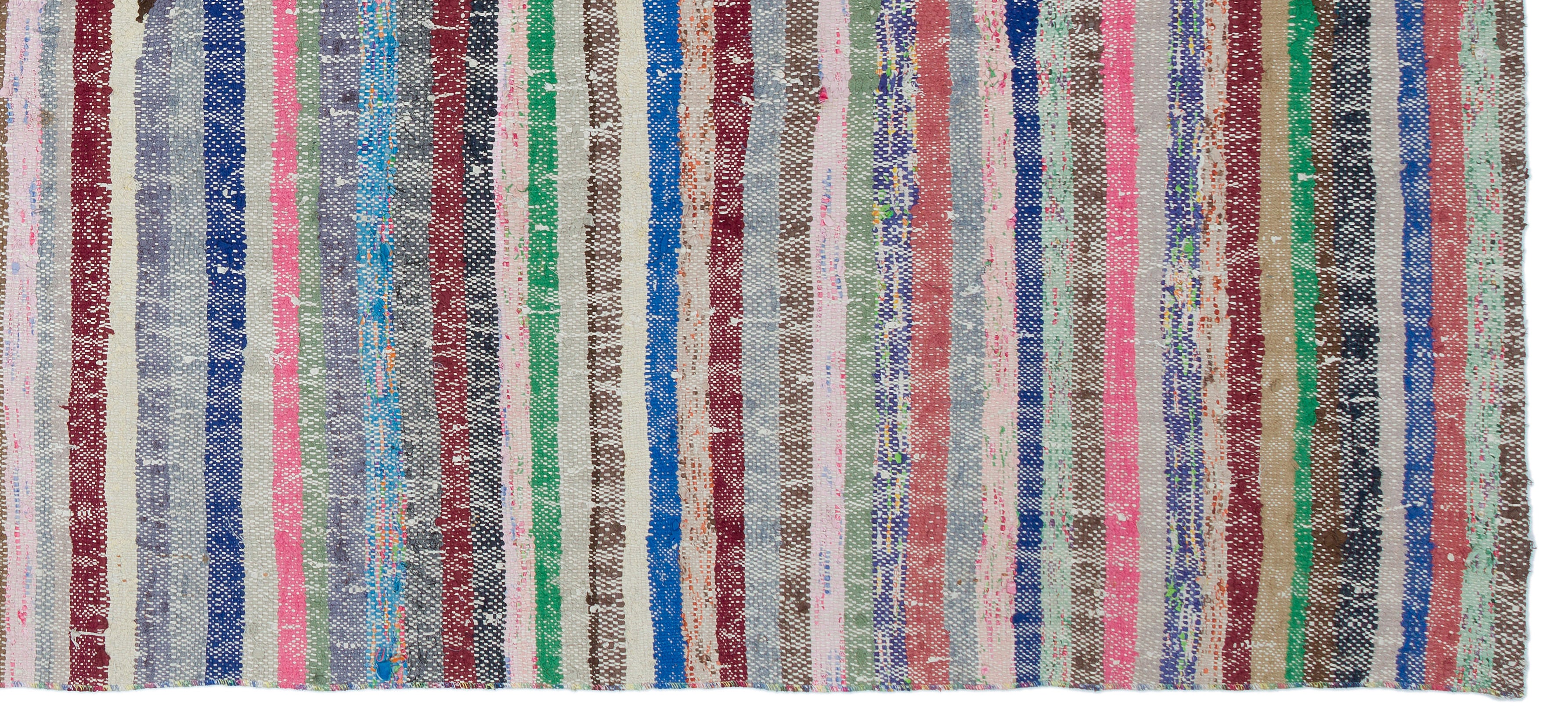 Chaput Over Dyed Kilim Rug 4'8'' x 10'3'' ft 143 x 313 cm