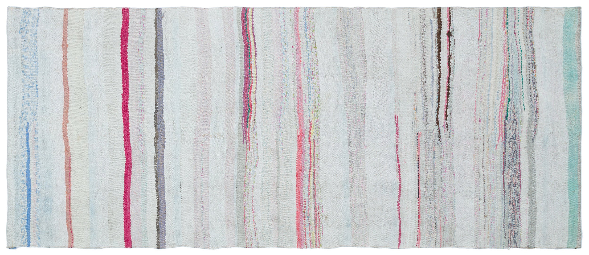 Chaput Over Dyed Kilim Rug 3'7'' x 8'8'' ft 110 x 265 cm