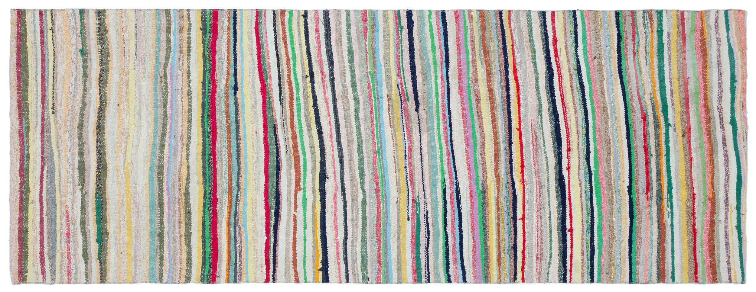 Chaput Over Dyed Kilim Rug 4'1'' x 10'8'' ft 125 x 325 cm