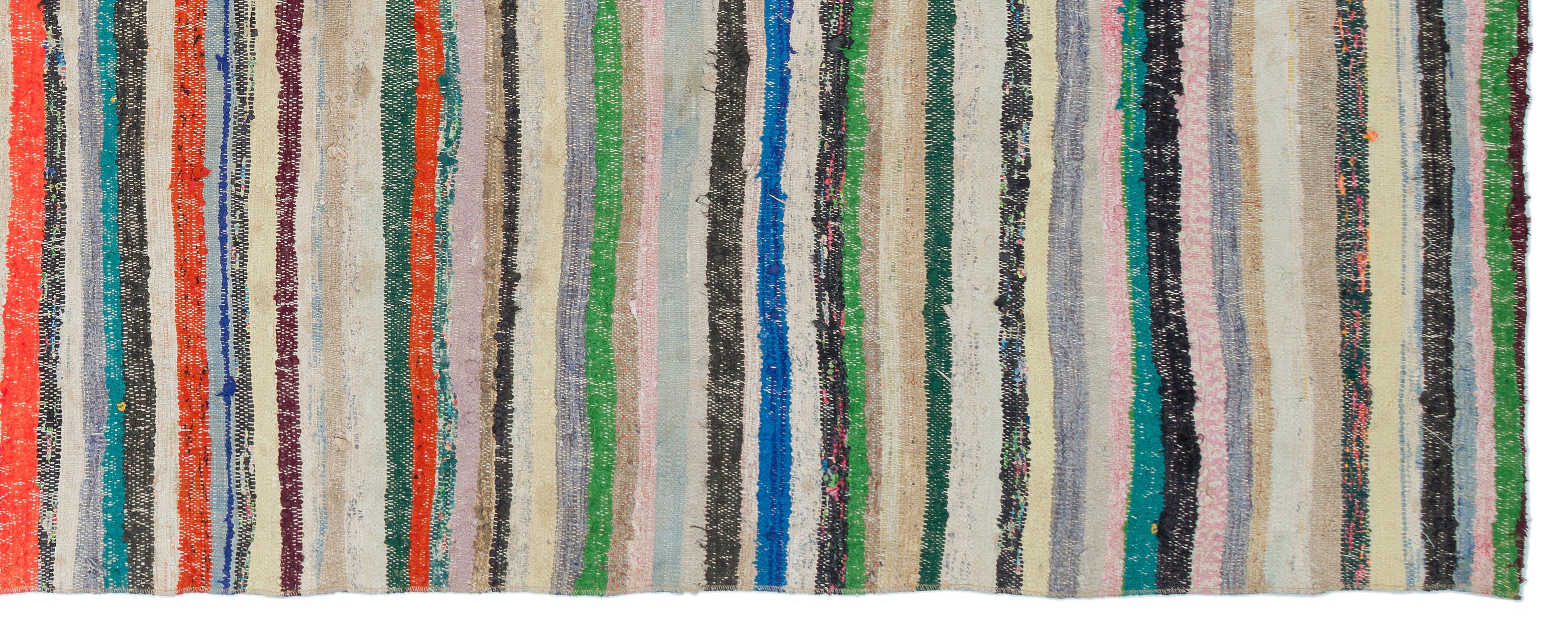 Chaput Over Dyed Kilim Rug 4'4'' x 11'2'' ft 131 x 340 cm