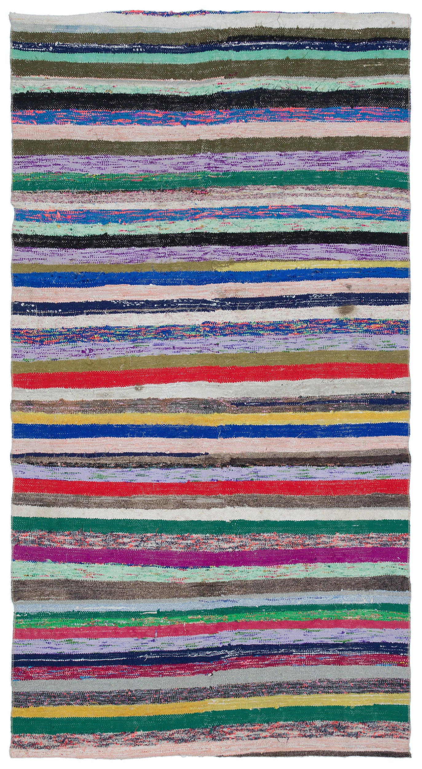 Chaput Over Dyed Kilim Rug 4'6'' x 8'8'' ft 138 x 264 cm