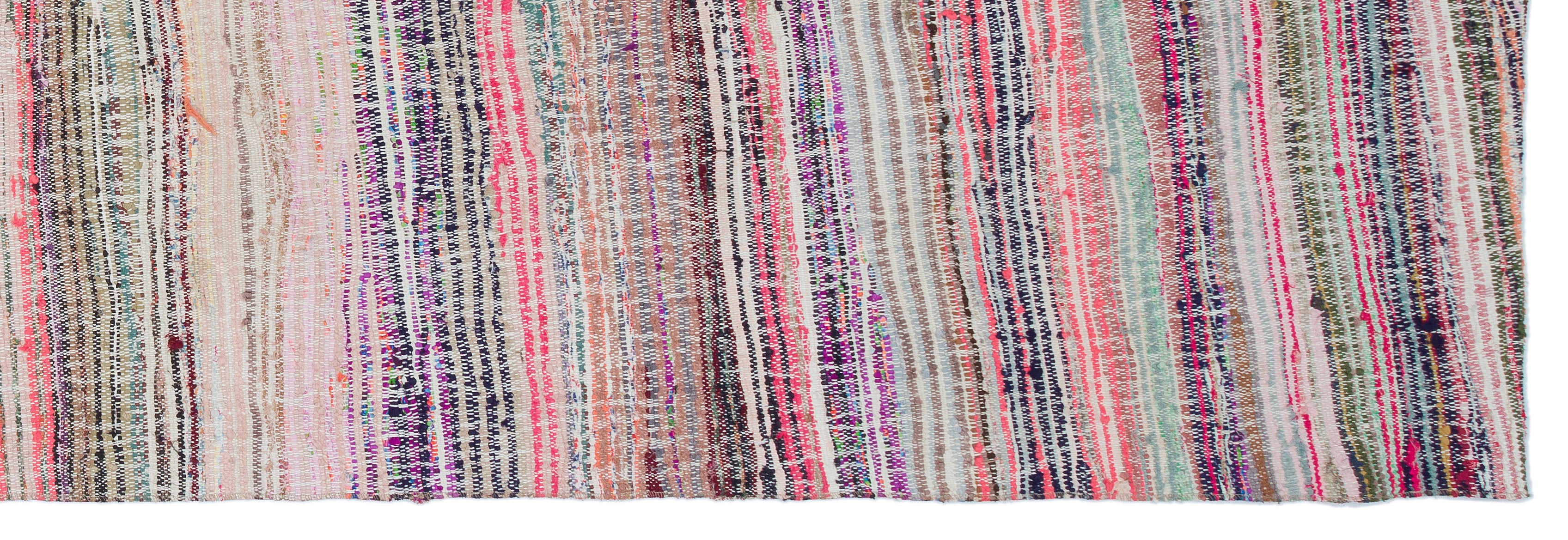 Chaput Over Dyed Kilim Rug 3'3'' x 9'12'' ft 100 x 304 cm