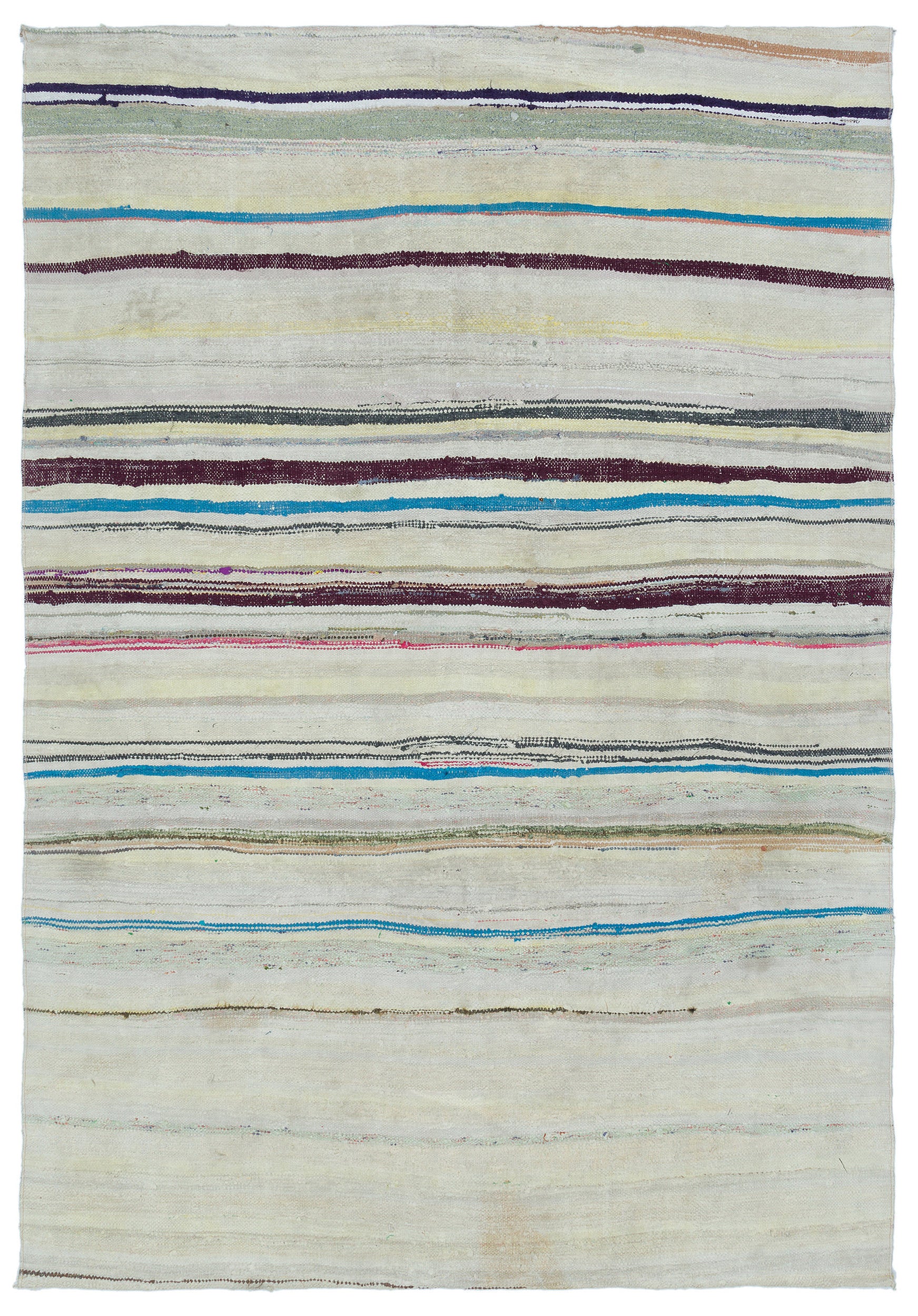 Chaput Over Dyed Kilim Rug 5'5'' x 7'10'' ft 165 x 238 cm