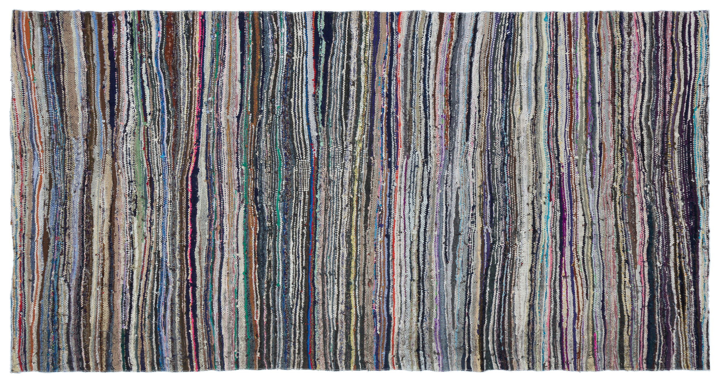 Chaput Over Dyed Kilim Rug 5'1'' x 10'1'' ft 155 x 308 cm