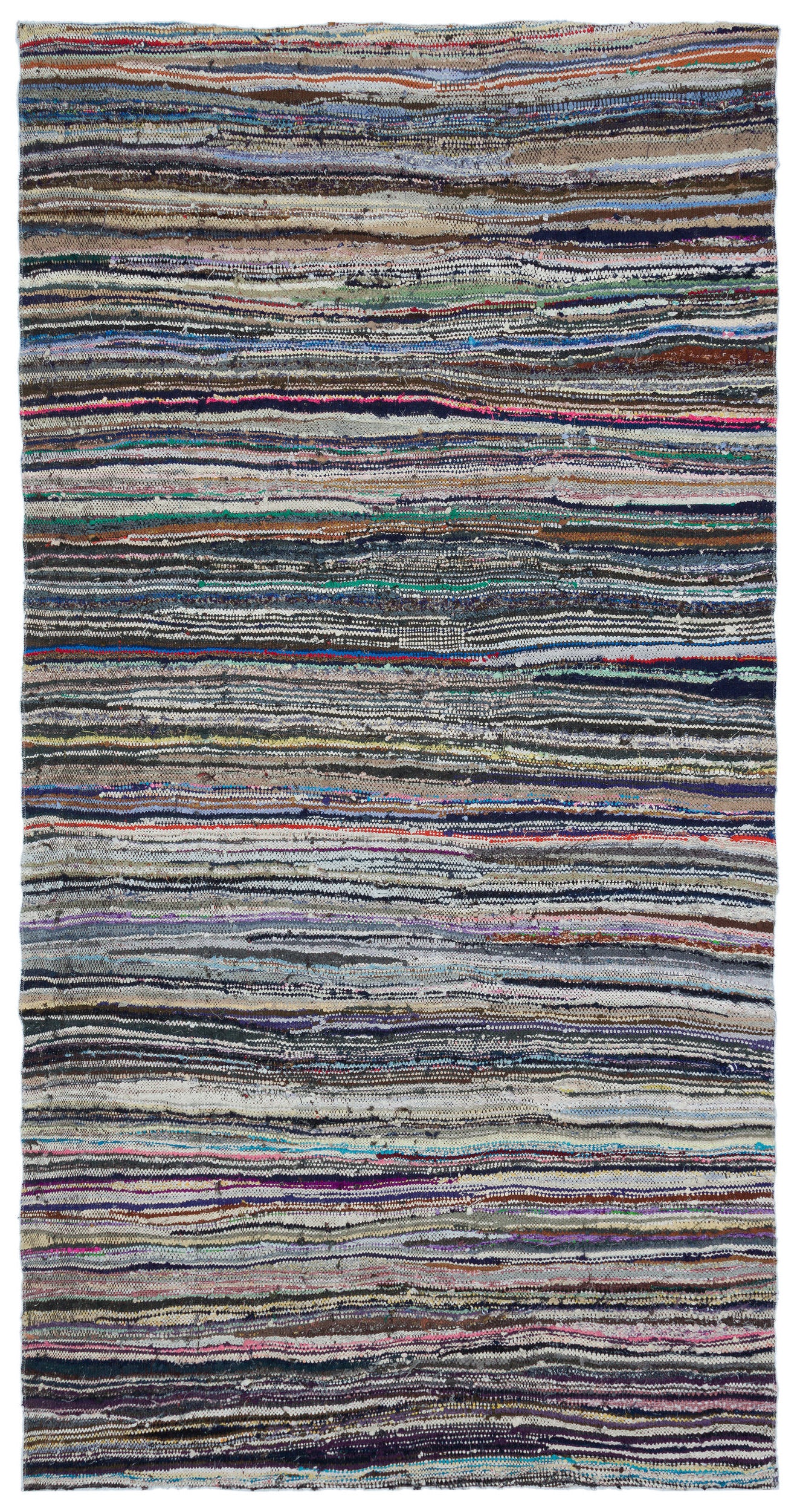 Chaput Over Dyed Kilim Rug 5'1'' x 10'1'' ft 155 x 308 cm