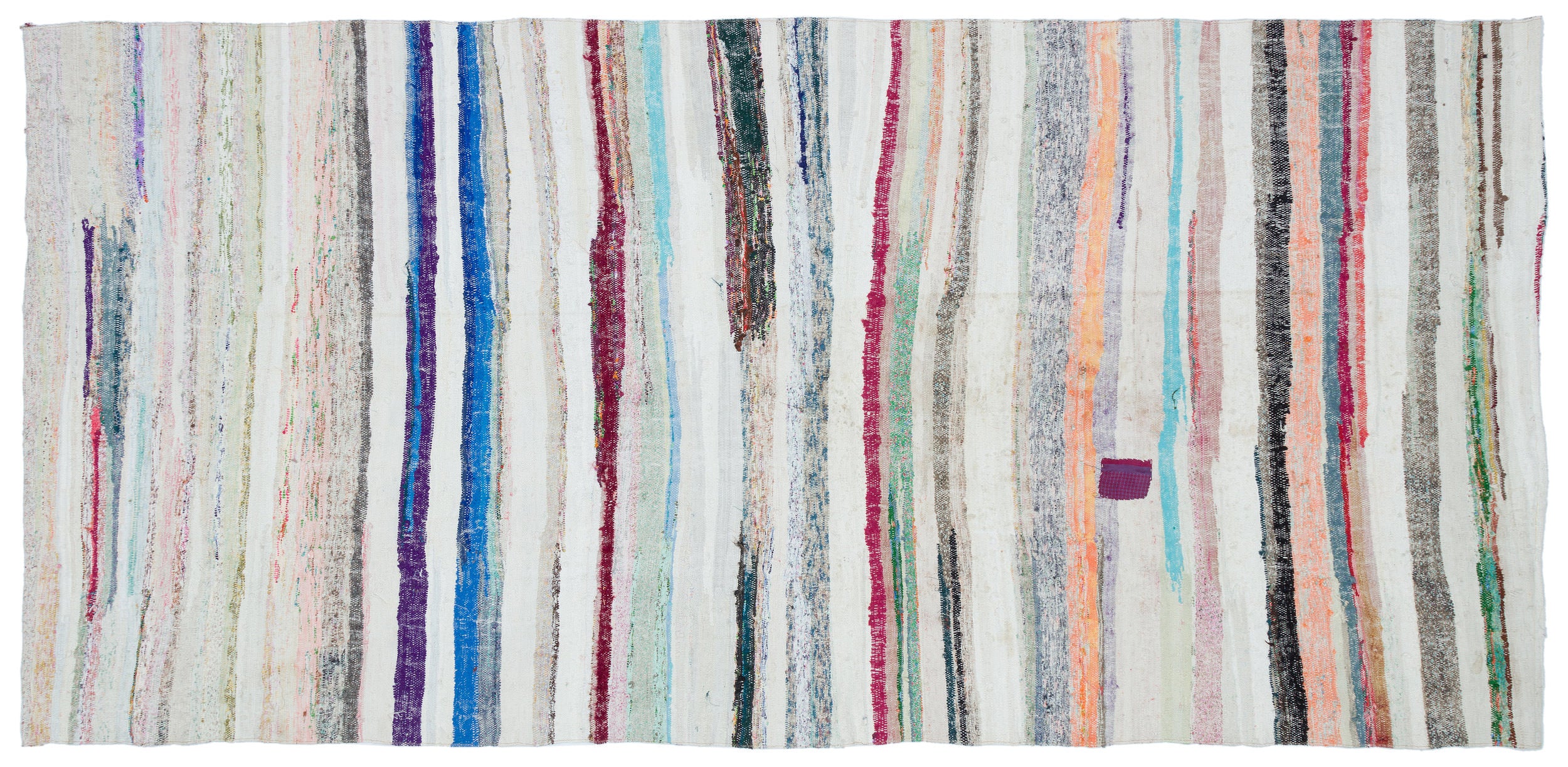 Chaput Over Dyed Kilim Rug 4'12'' x 10'5'' ft 152 x 318 cm