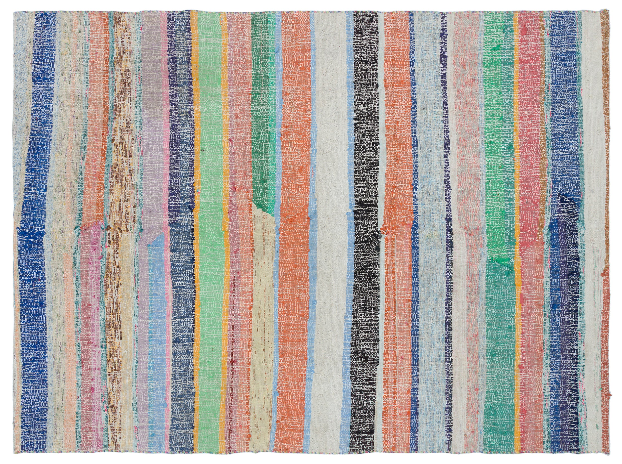 Chaput Over Dyed Kilim Rug 5'8'' x 7'8'' ft 172 x 234 cm