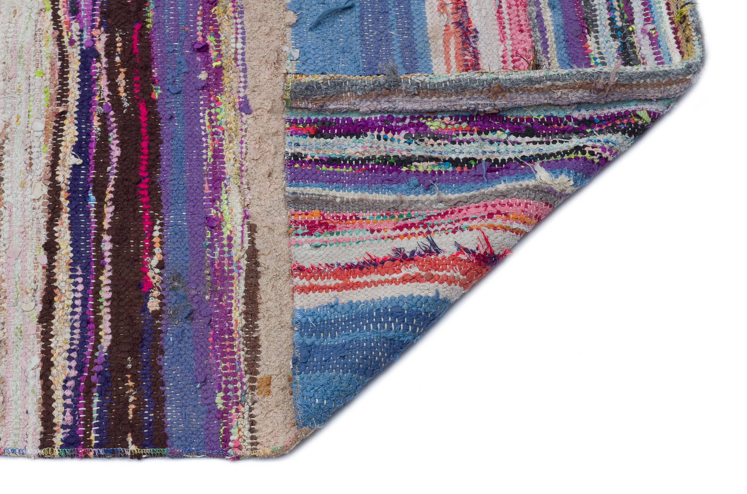 Chaput Over Dyed Kilim Rug 4'4'' x 9'10'' ft 131 x 300 cm