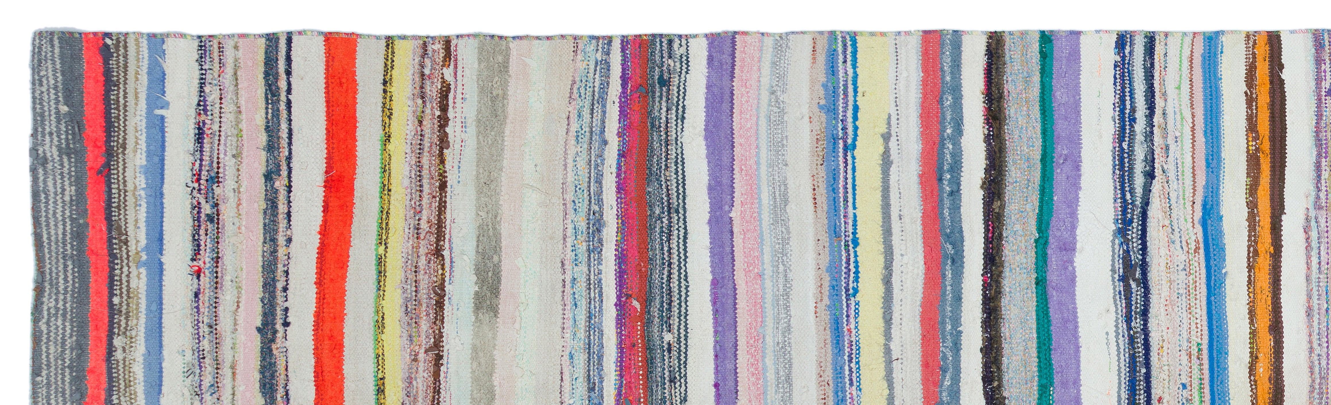 Chaput Over Dyed Kilim Rug 4'0'' x 13'7'' ft 122 x 415 cm