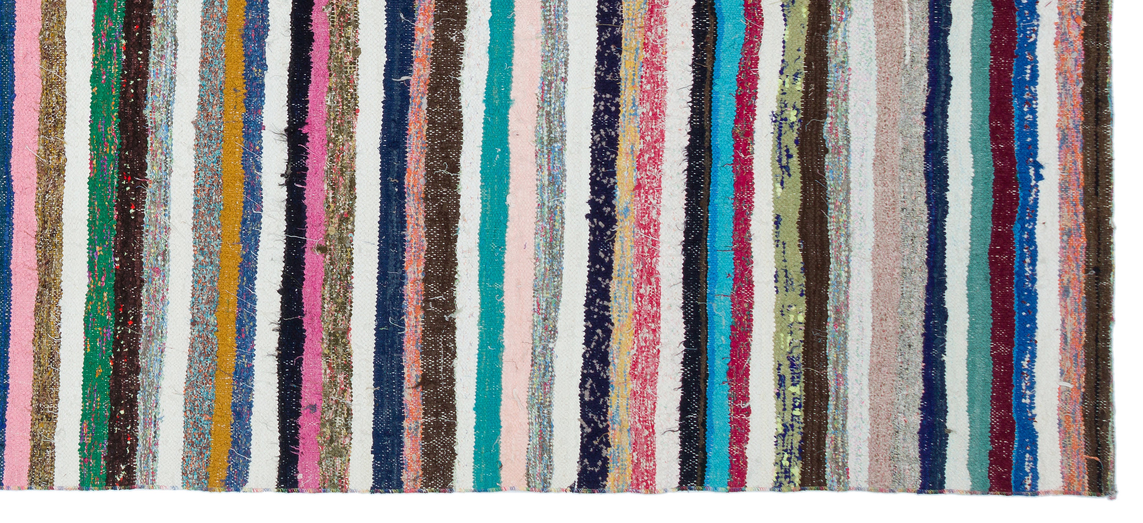 Chaput Over Dyed Kilim Rug 4'11'' x 11'1'' ft 151 x 338 cm