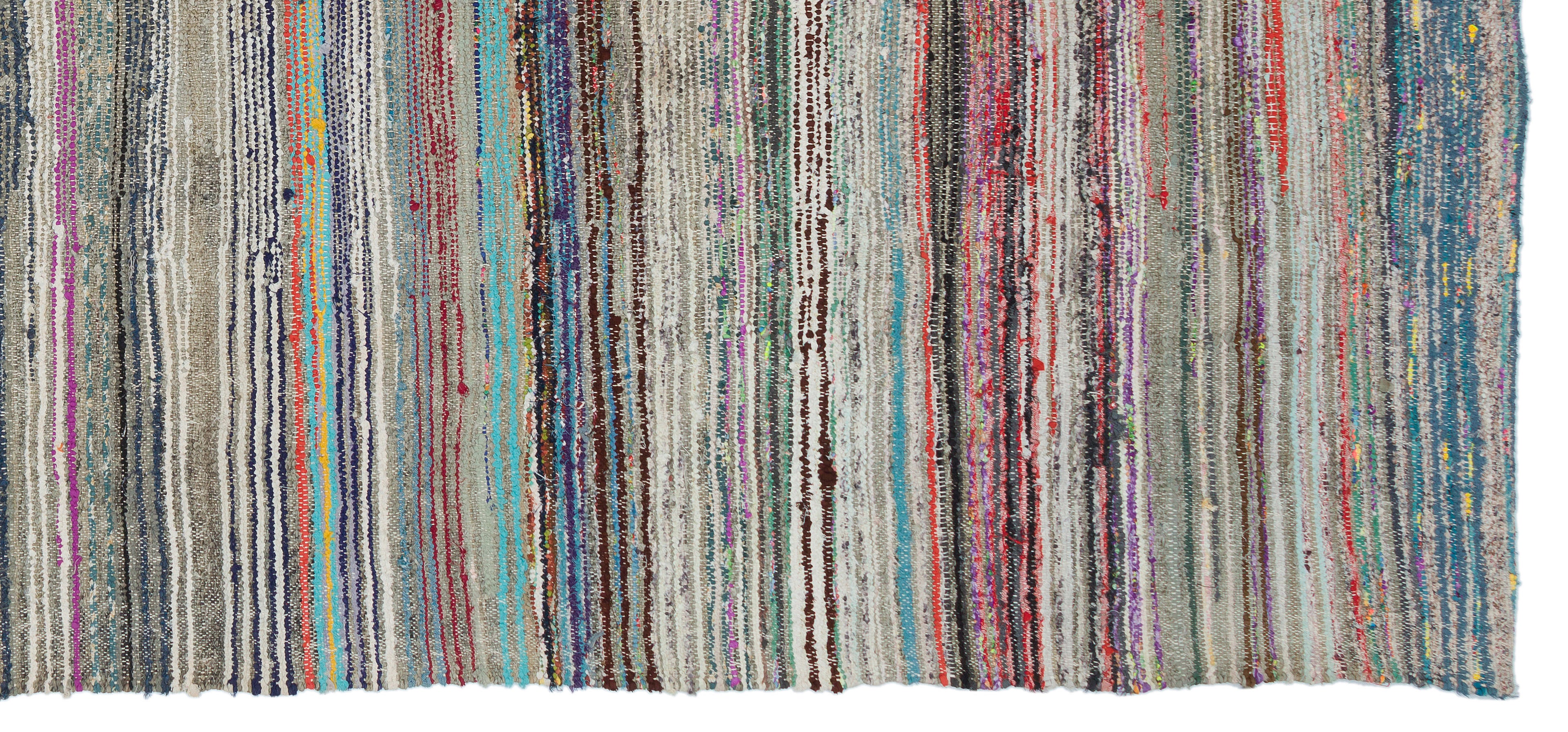 Chaput Over Dyed Kilim Rug 5'1'' x 11'4'' ft 156 x 345 cm