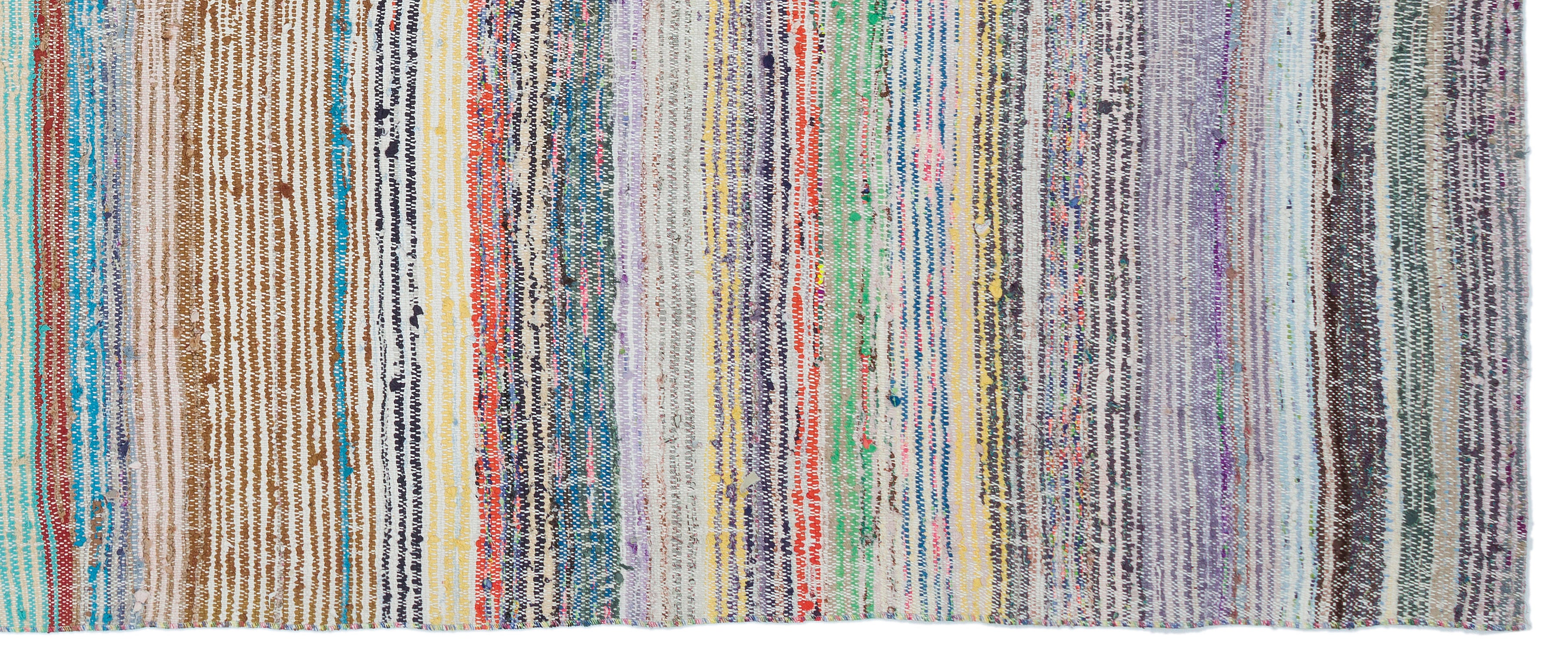 Chaput Over Dyed Kilim Rug 4'5'' x 10'10'' ft 135 x 330 cm
