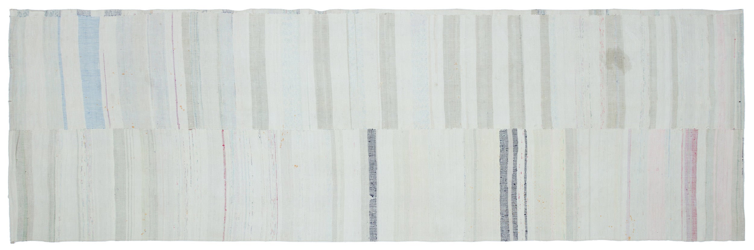Chaput Over Dyed Kilim Rug 4'1'' x 12'10'' ft 124 x 392 cm