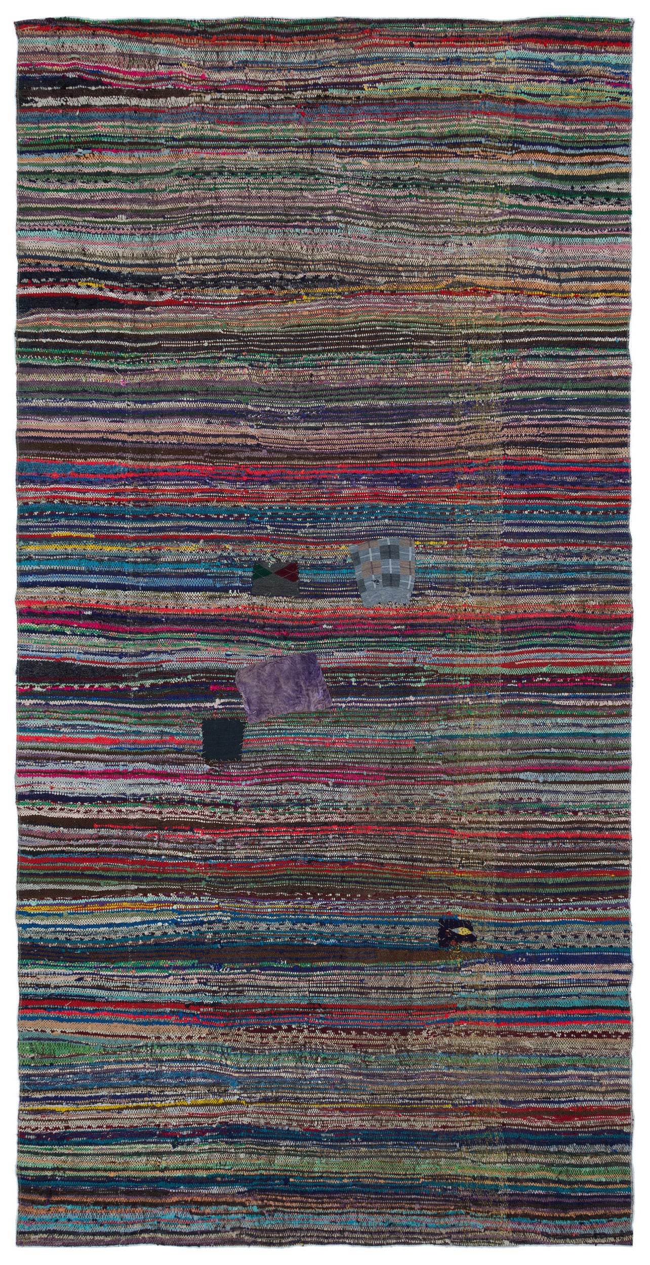 Chaput Over Dyed Kilim Rug 5'6'' x 10'10'' ft 168 x 330 cm