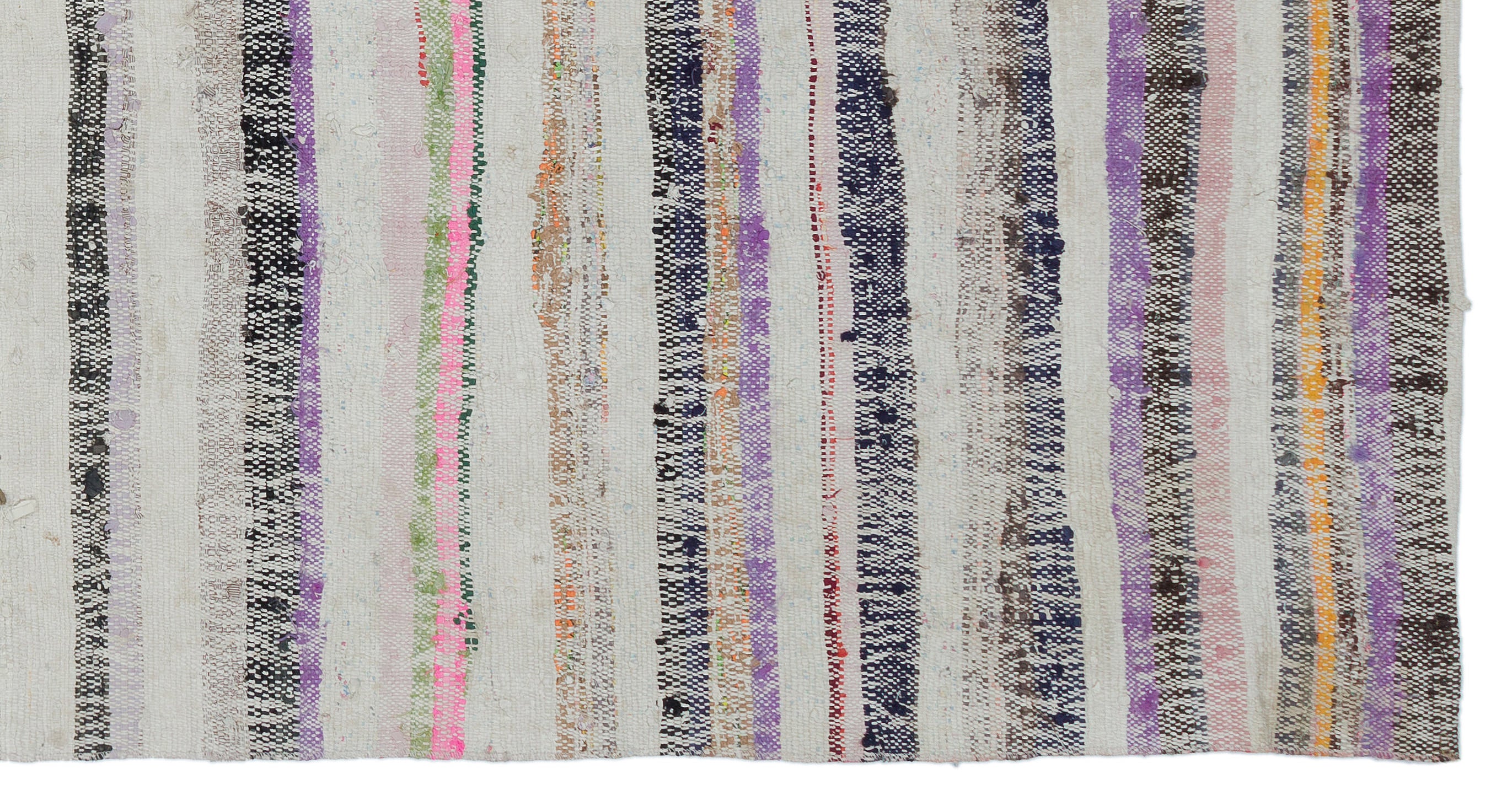 Chaput Over Dyed Kilim Rug 4'2'' x 8'4'' ft 128 x 255 cm