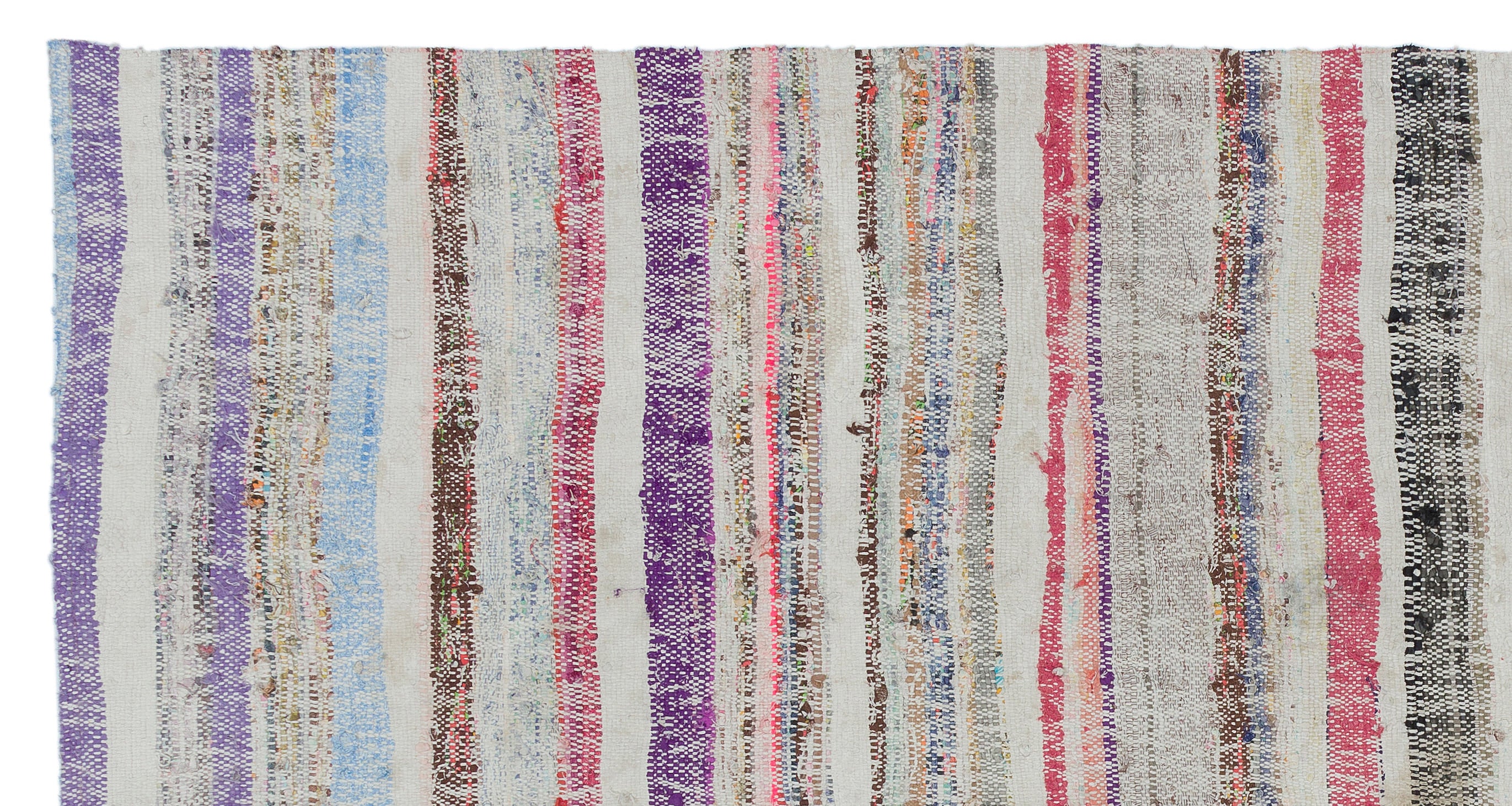 Chaput Over Dyed Kilim Rug 4'2'' x 8'4'' ft 128 x 255 cm