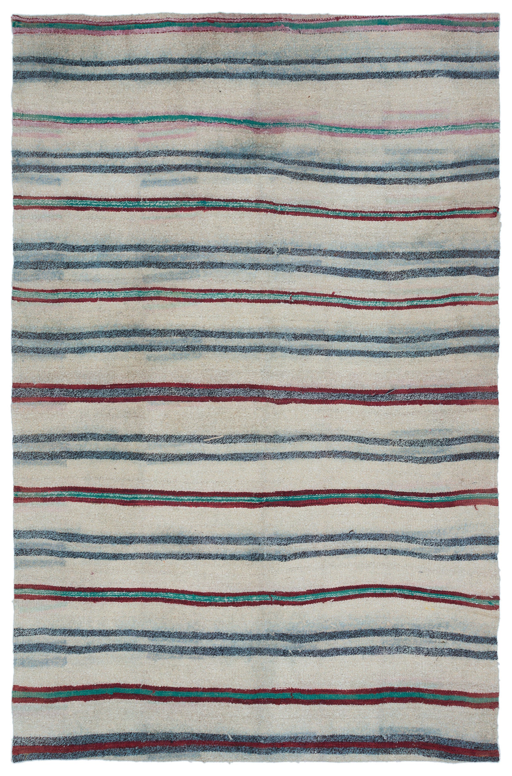 Chaput Over Dyed Kilim Rug 5'5'' x 8'4'' ft 164 x 255 cm